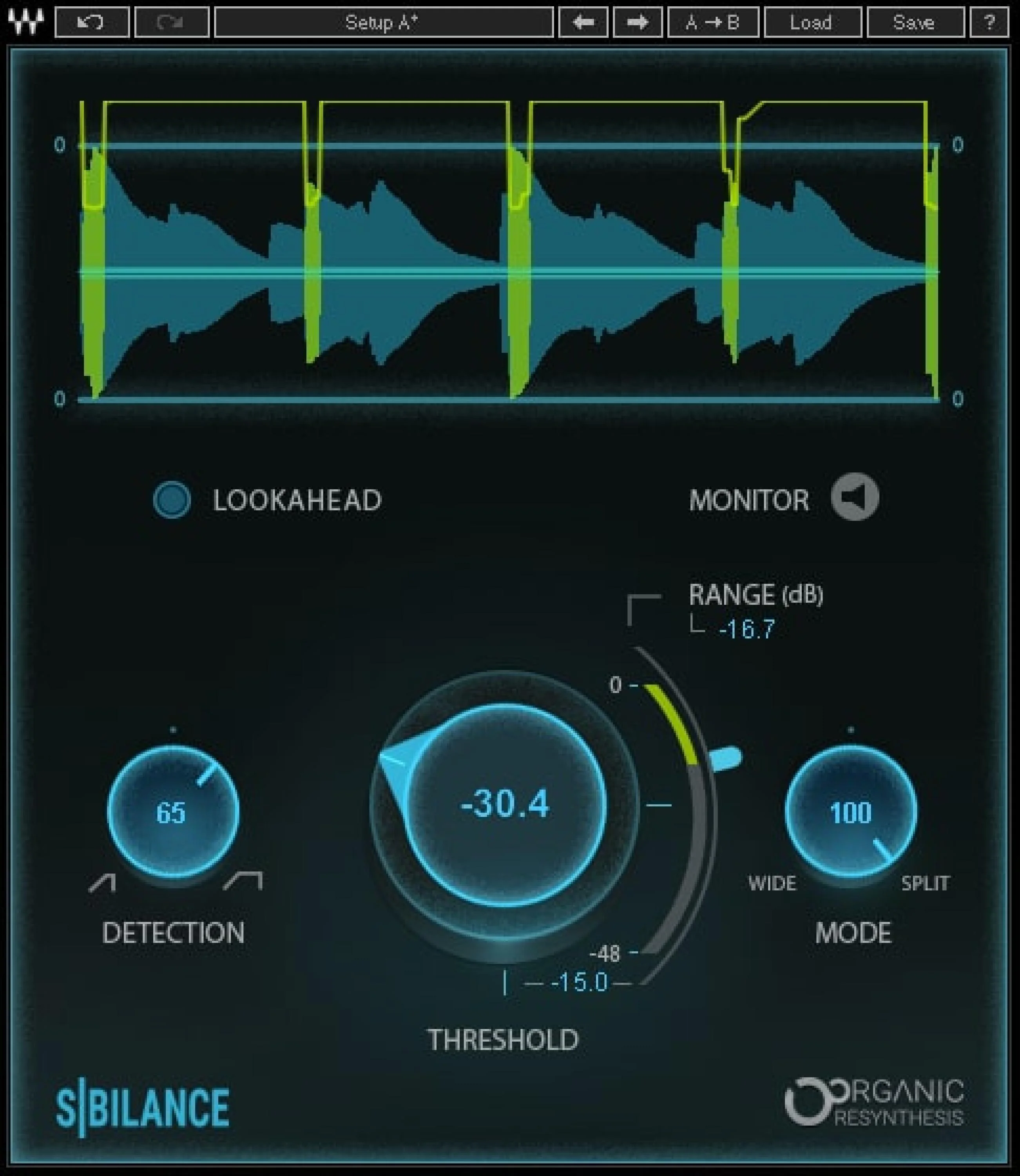Waves Sibilance 人声齿音消除插件