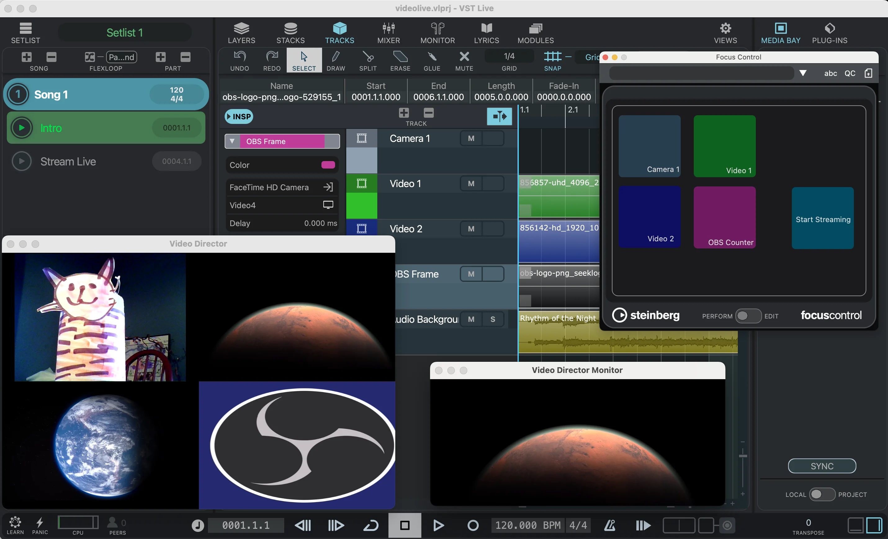 Steinberg VST Live Pro 3 现场演出制作软件