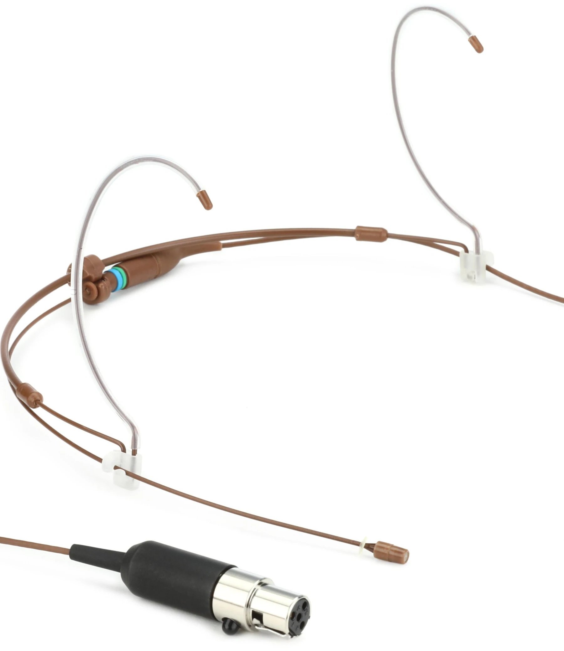 Countryman H6 头戴式麦克风，配 Shure TA4F 接头 - W6 灵敏度，可可色