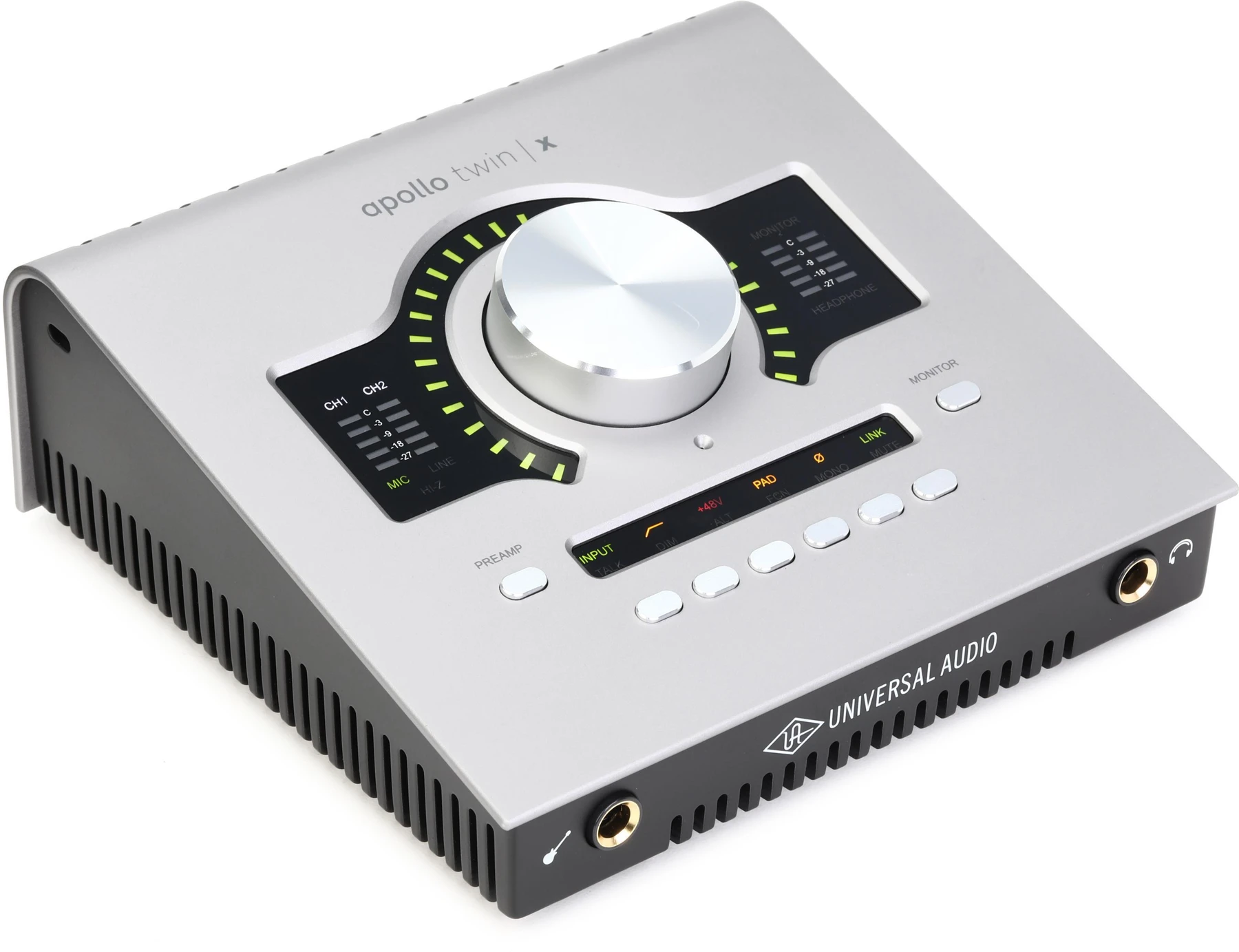 Universal Audio Apollo Twin X DUO 第2代 雷电音频接口，搭载 UAD DSP - Essentials+