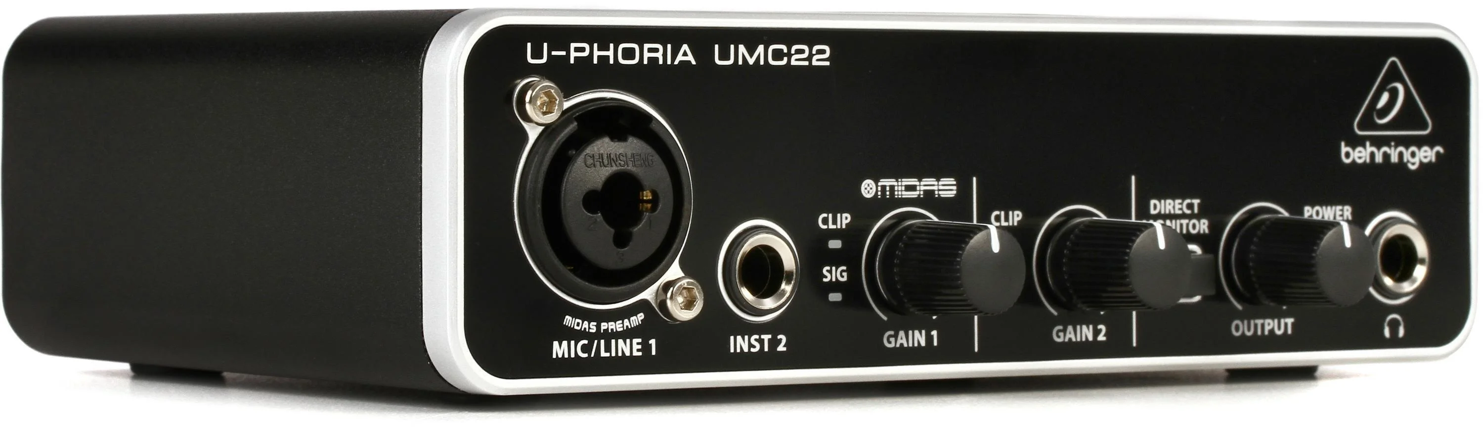 Behringer U-Phoria UMC22 USB 音频接口