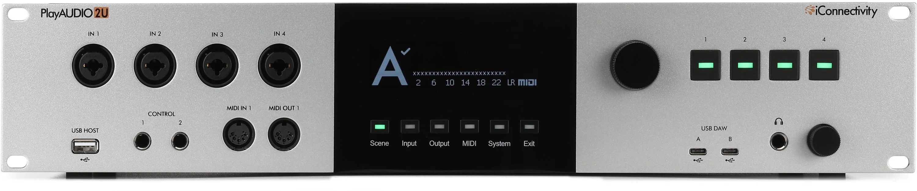 iConnectivity PlayAUDIO2U 音频/MIDI 接口