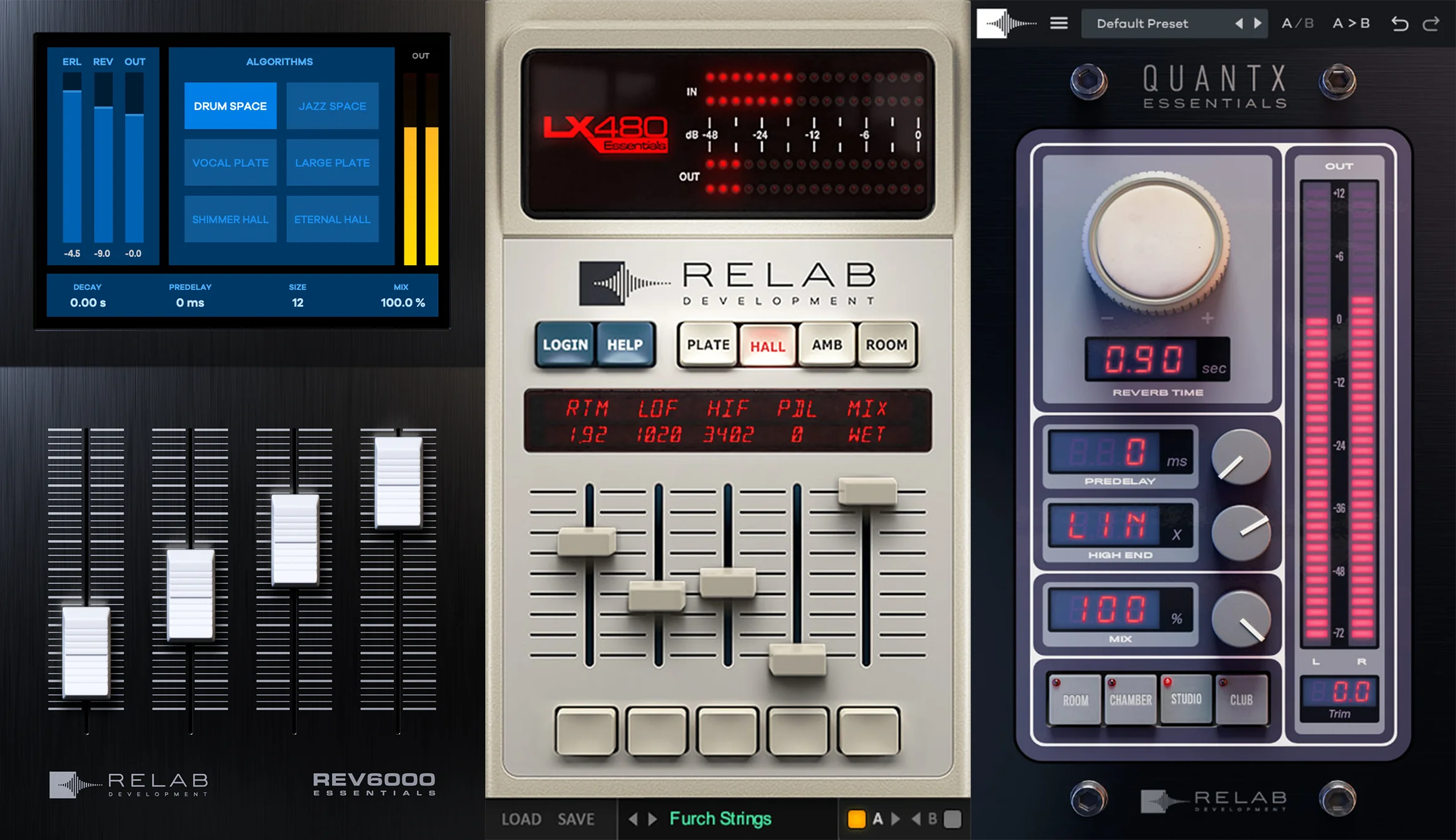 Relab Development Essentials 混响插件套装