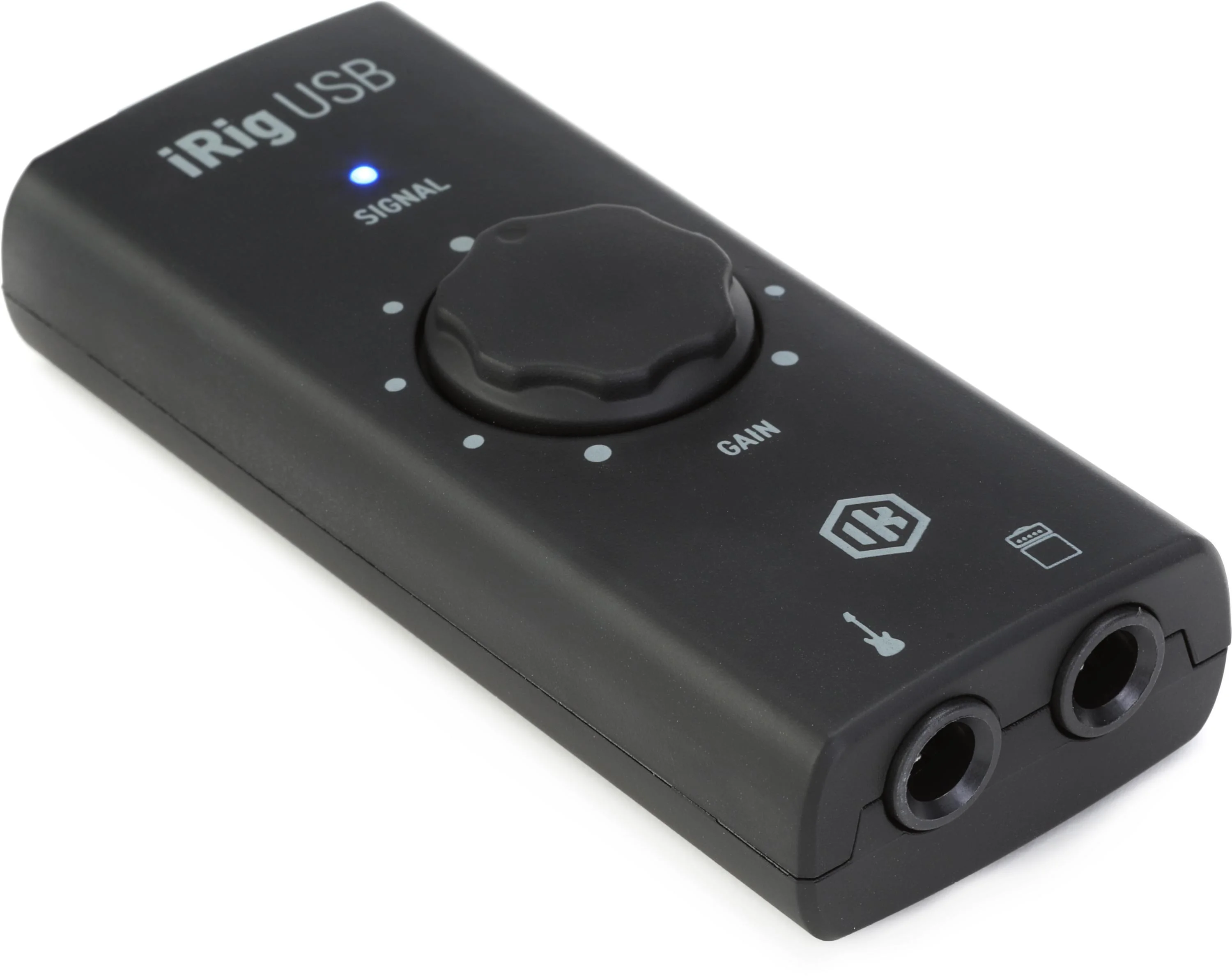 IK Multimedia iRig 适用于 iPhone、iPad、Android、Mac 和 PC 的 USB 吉他接口