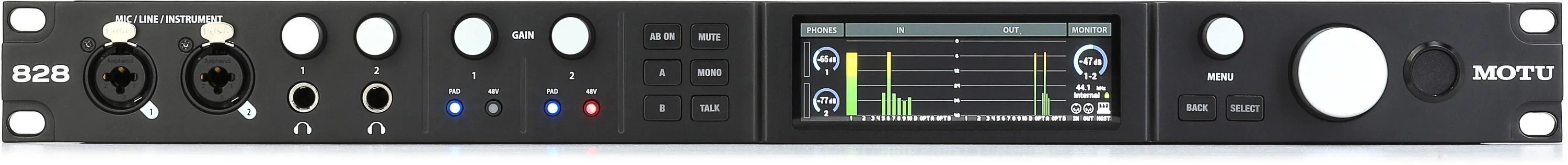 MOTU 828 28x32 USB 3.0 音频接口