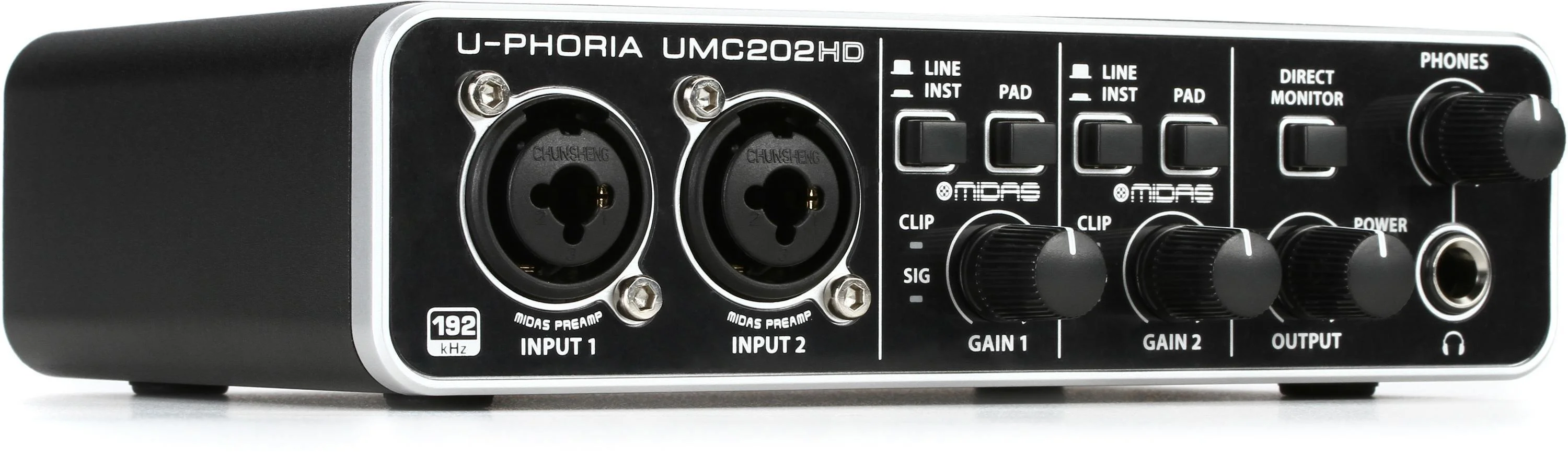 Behringer U-Phoria UMC202HD USB 音频接口