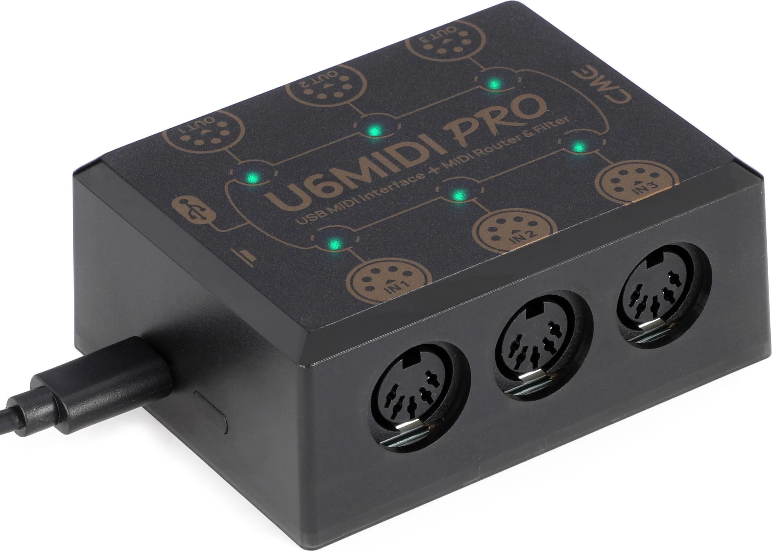 CME Pro U6MIDI Pro 智能 MIDI 接口