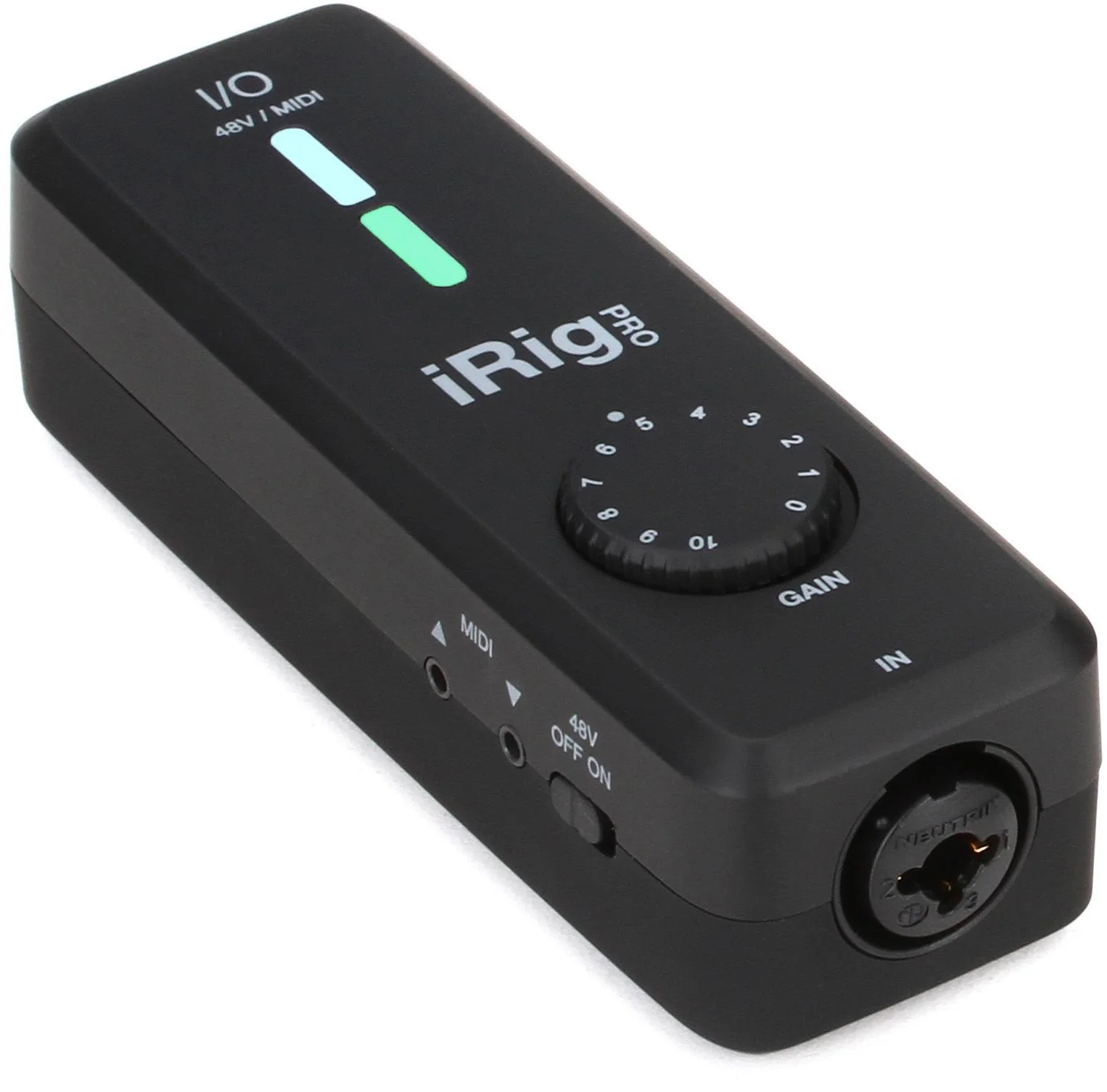 IK Multimedia iRig Pro I/O 适用于 iOS、Android、Mac 和 PC 的 USB 音频接口