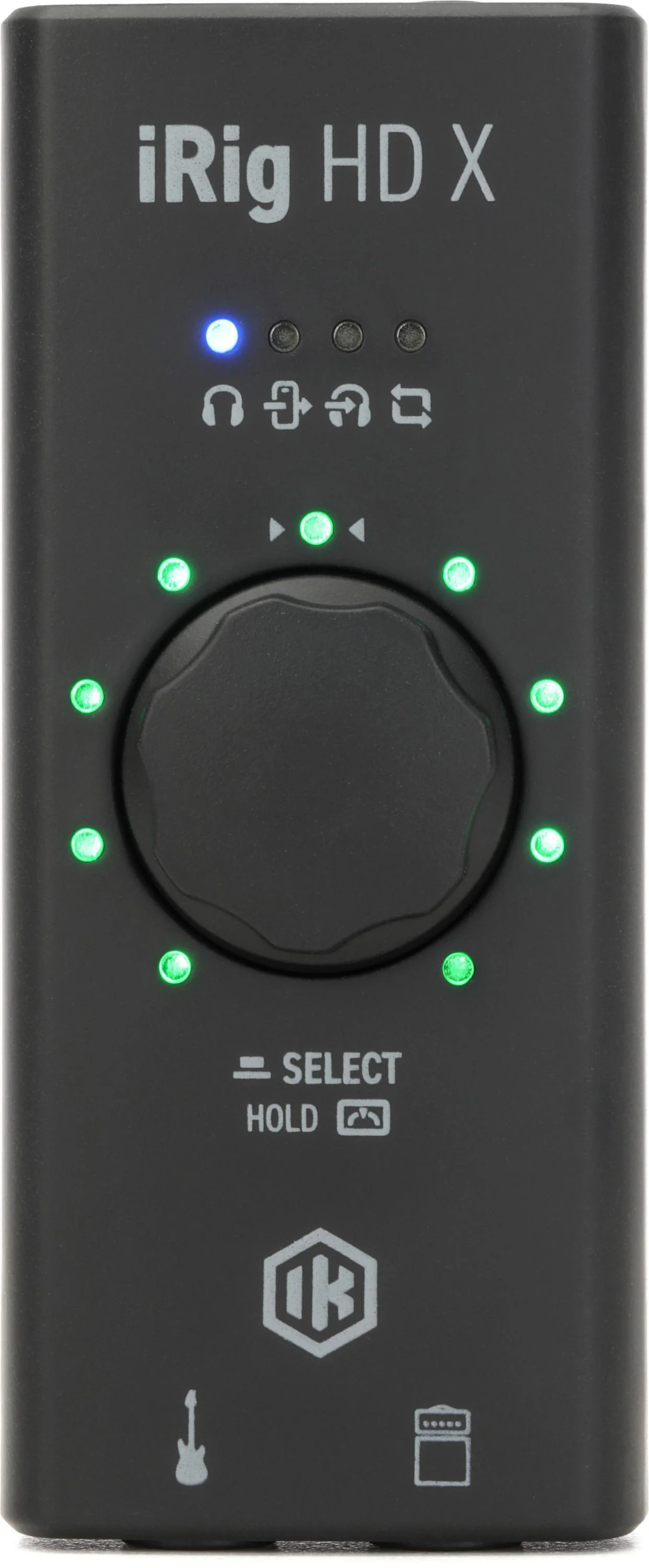 IK Multimedia iRig HD X 吉他接口，适用于 iPhone、iPad、Mac 和 PC