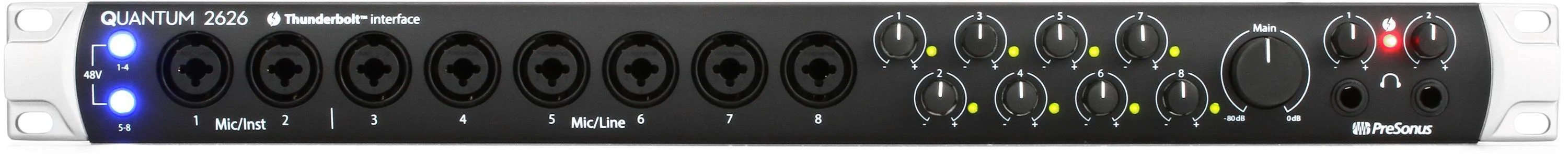 PreSonus Quantum 2626 26x26 Thunderbolt 3 音频接口