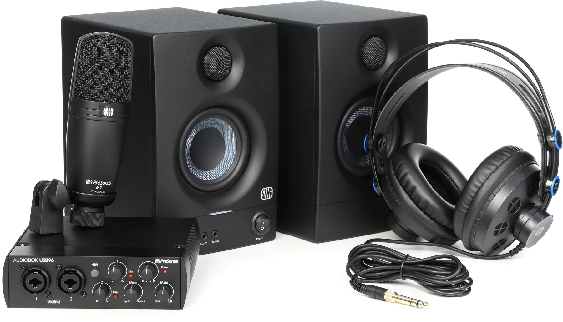 PreSonus AudioBox 96k 完整套装
