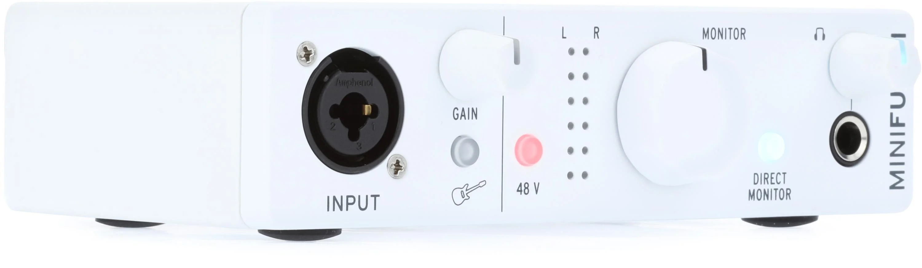 Arturia MiniFuse 1 USB-C 音频接口 - 白色