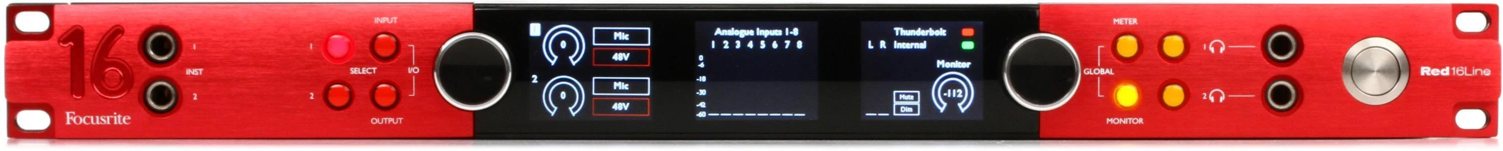 Focusrite Red 16Line 雷电3 音频接口