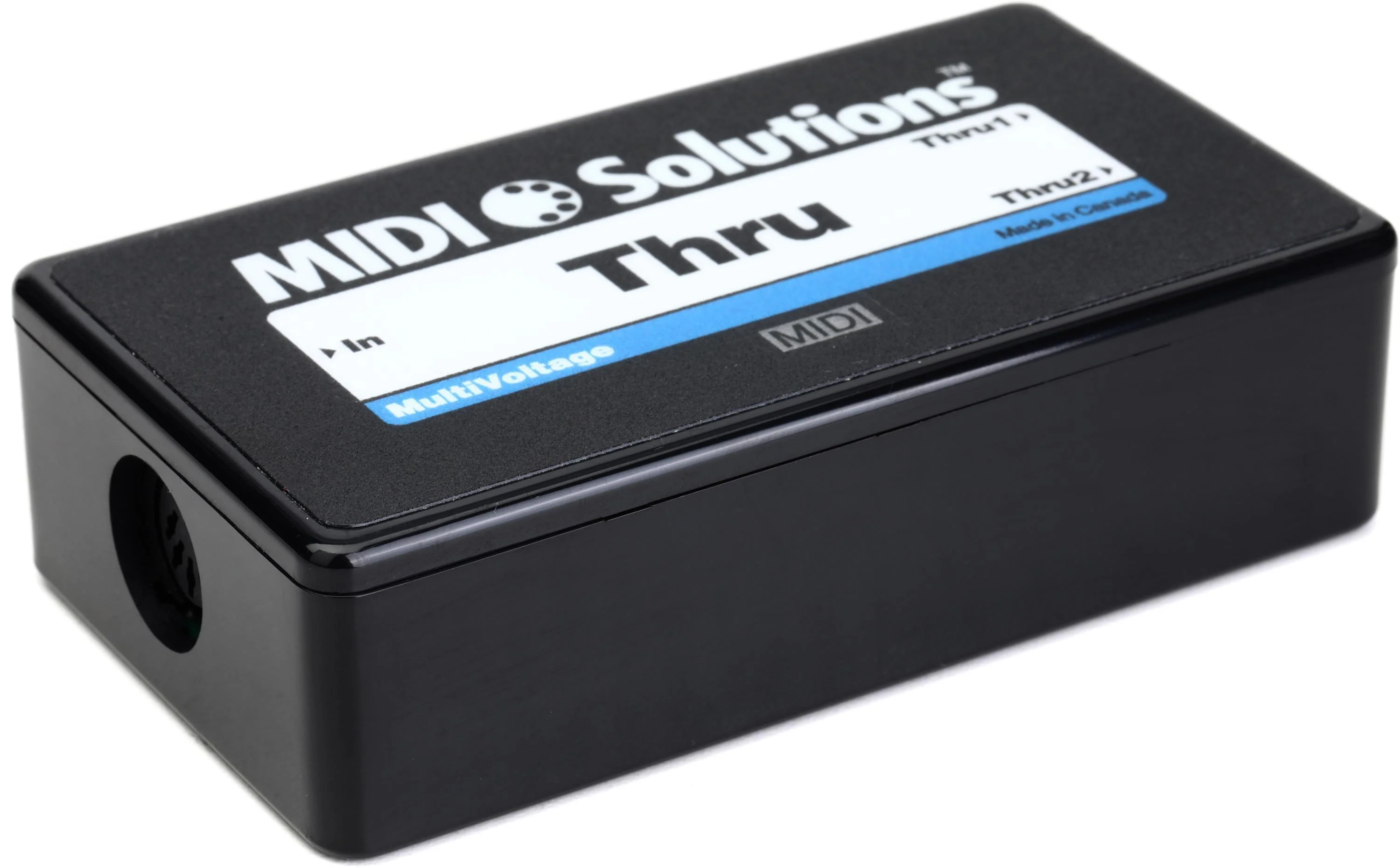 MIDI Solutions MultiVoltage Thru 1进2出 MIDI 直通盒