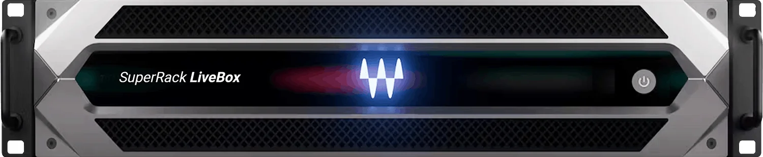 Waves SuperRack LiveBox VST3 插件处理器 - Dante