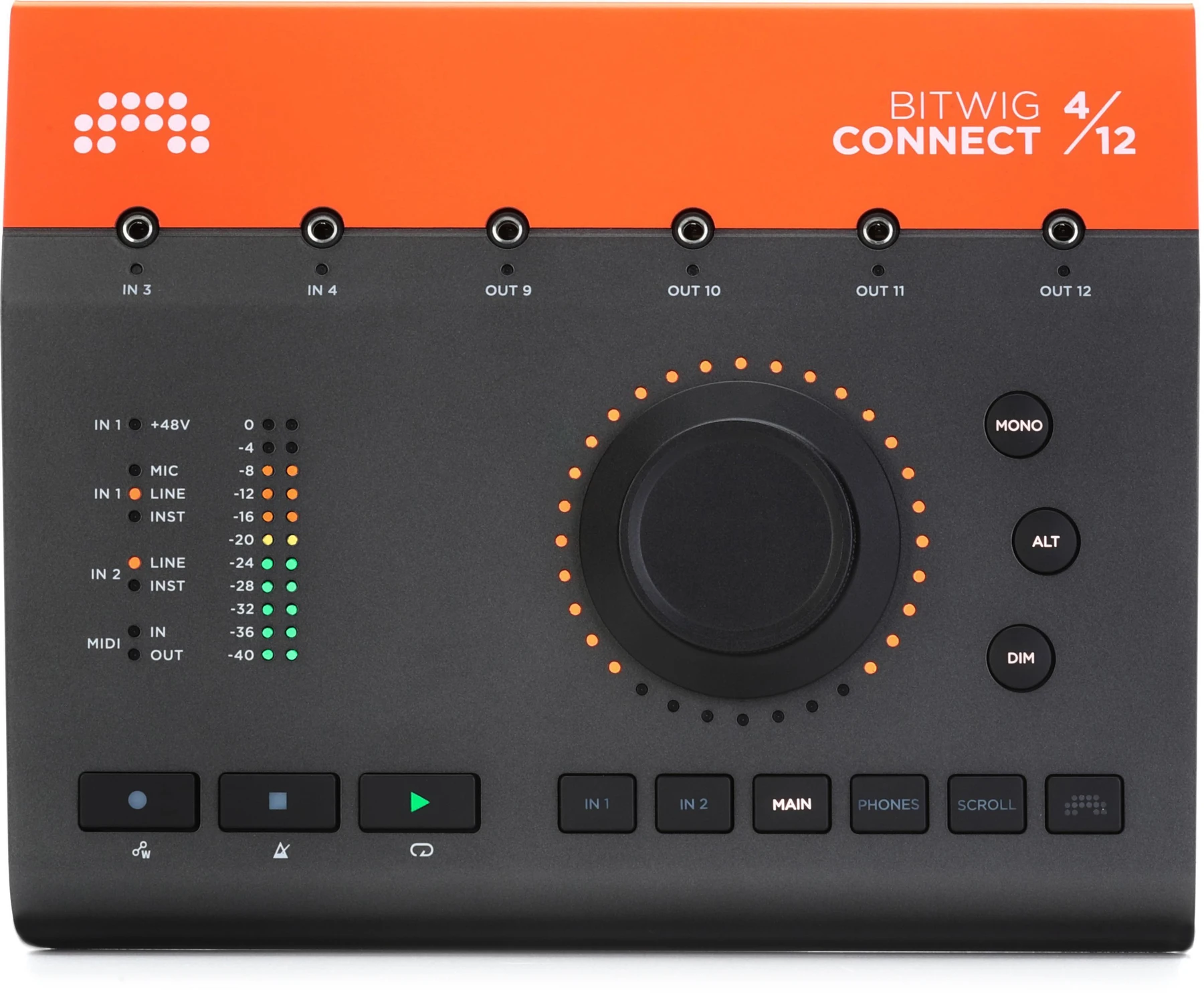 Bitwig Connect 4/12 4x12 USB-C 音频接口