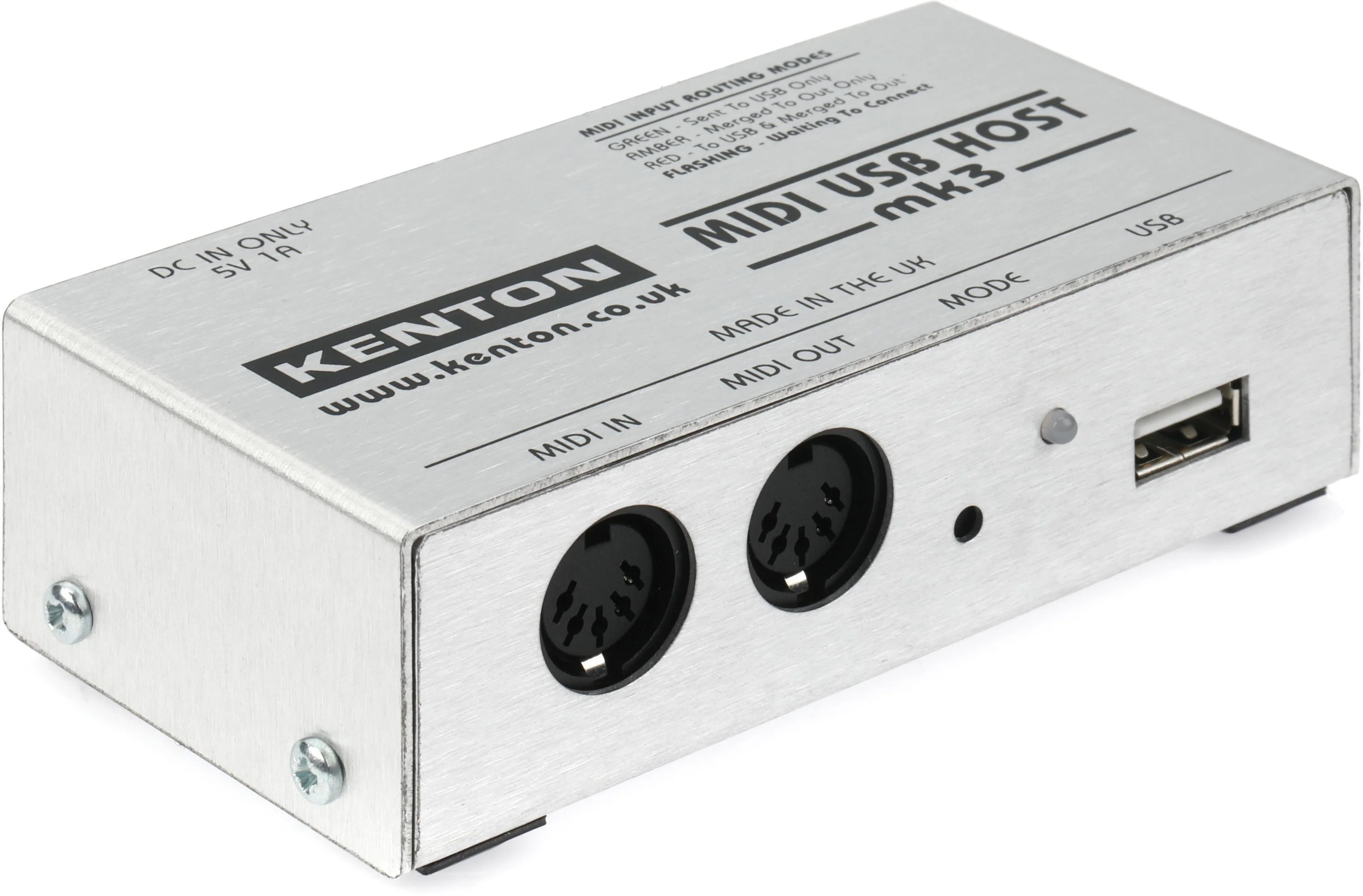 Kenton MIDI USB Host Mk3 USB Host 转 MIDI 转换器