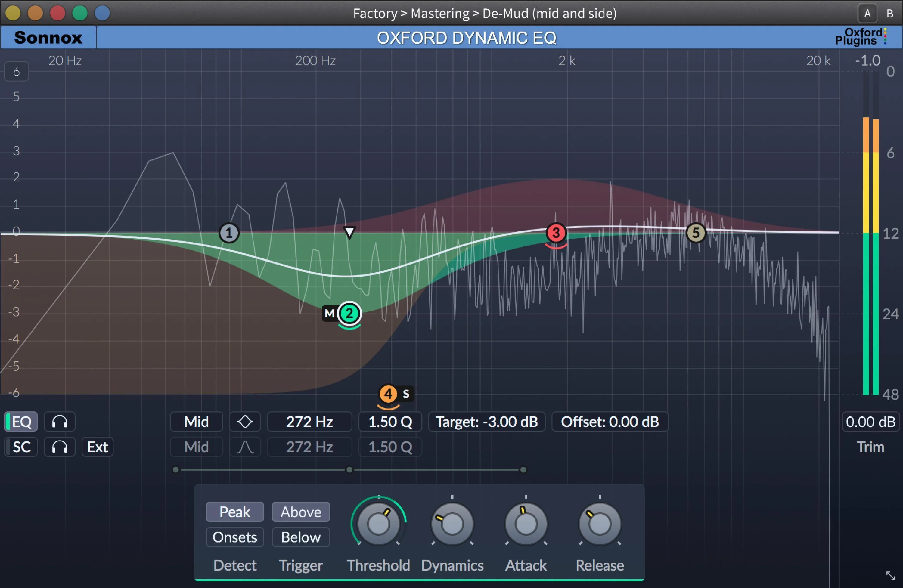 Sonnox Oxford Dynamic EQ HDX 插件