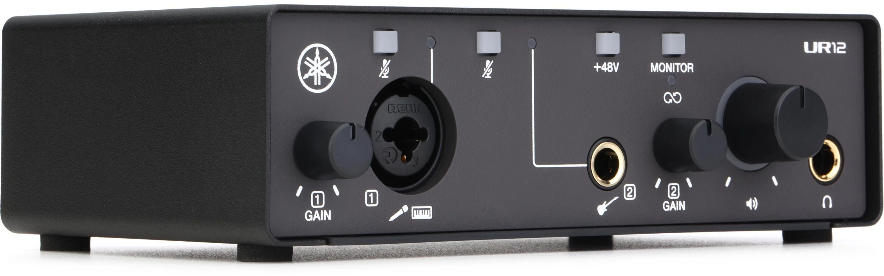 Yamaha UR12-MK3 USB-C音频接口 - 黑色