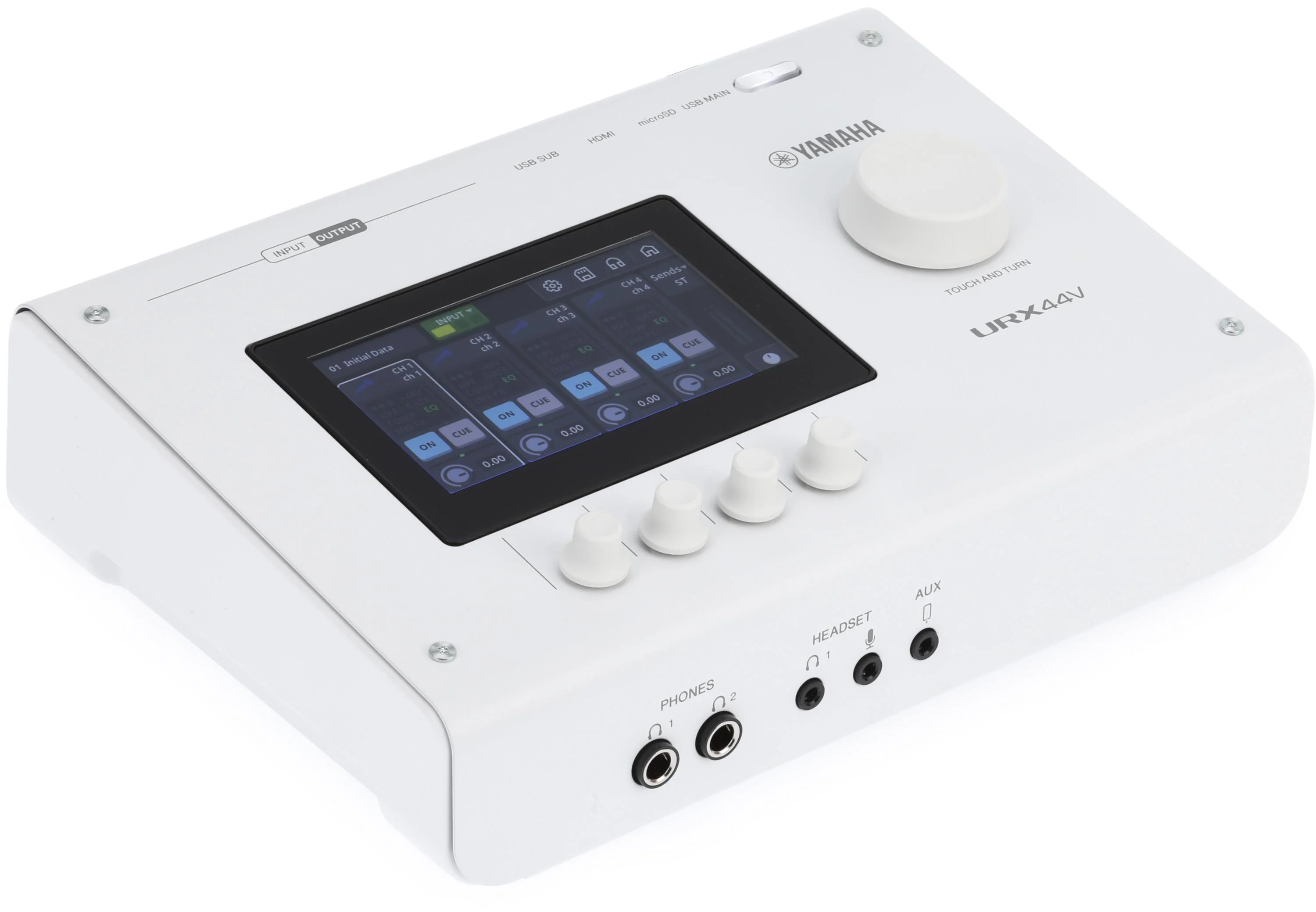 Yamaha URX44V USB-C音视频接口 - 白色