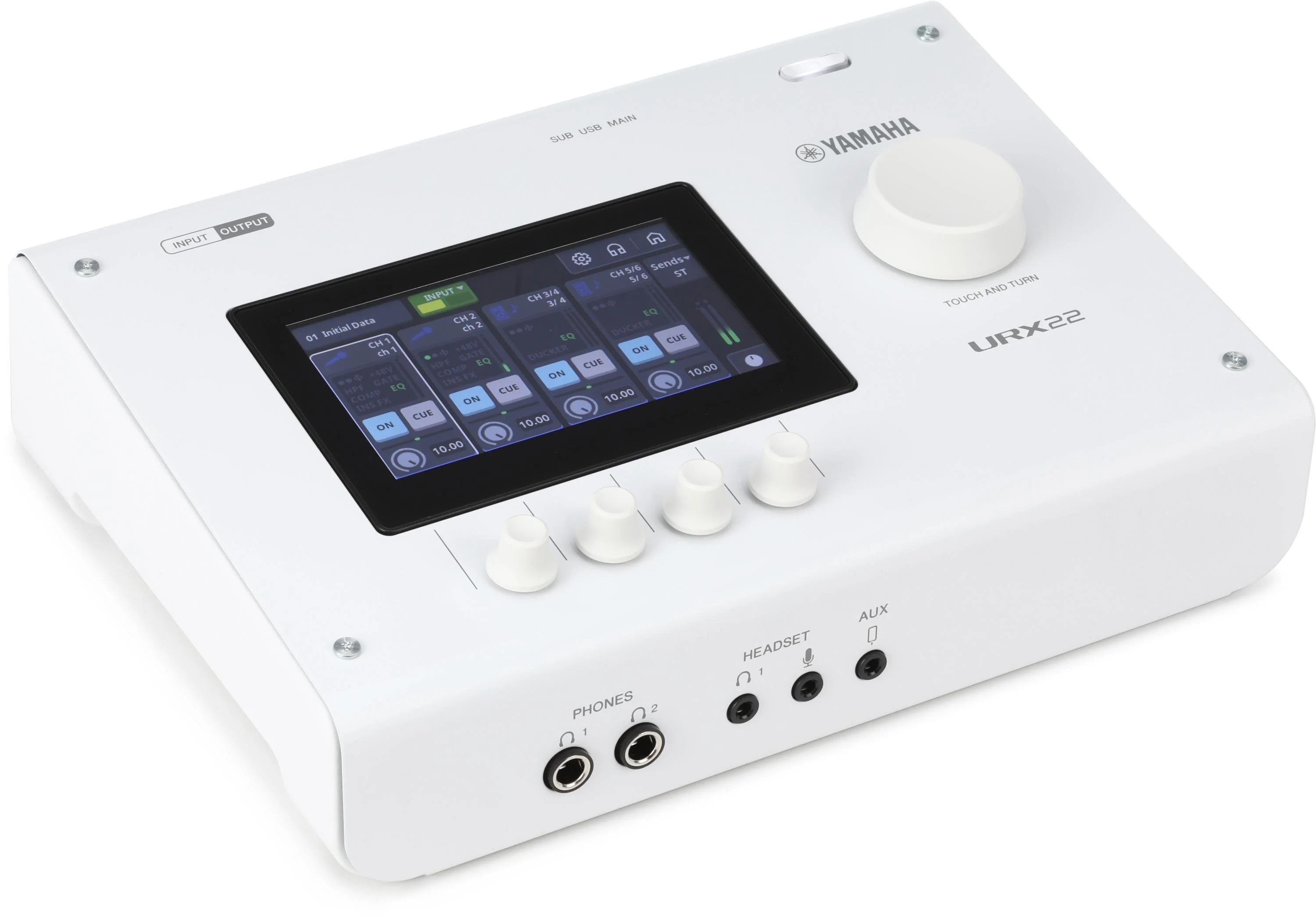 Yamaha URX22 USB-C音频接口 - 白色