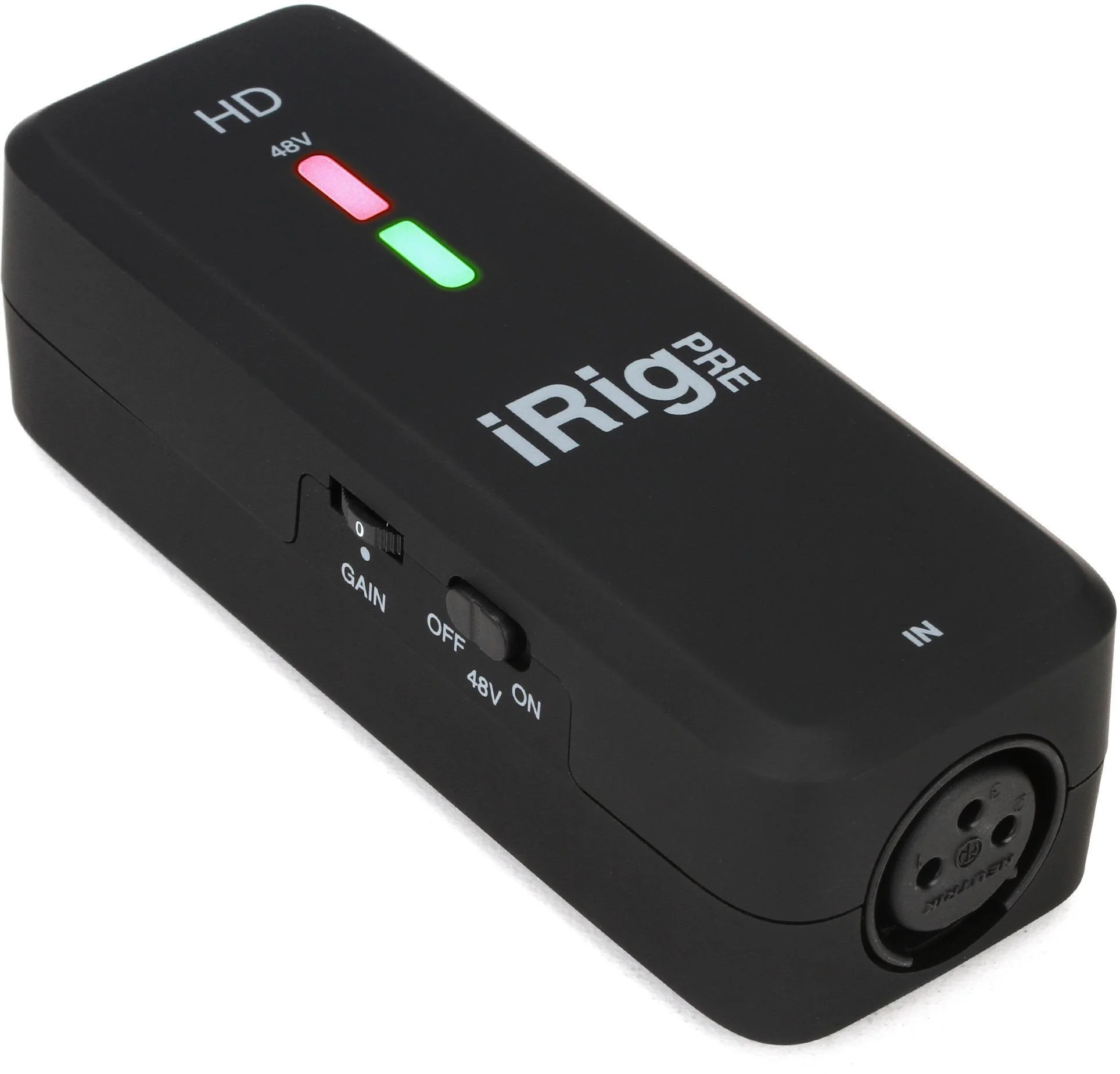 IK Multimedia iRig Pre HD iOS麦克风前级放大器与接口