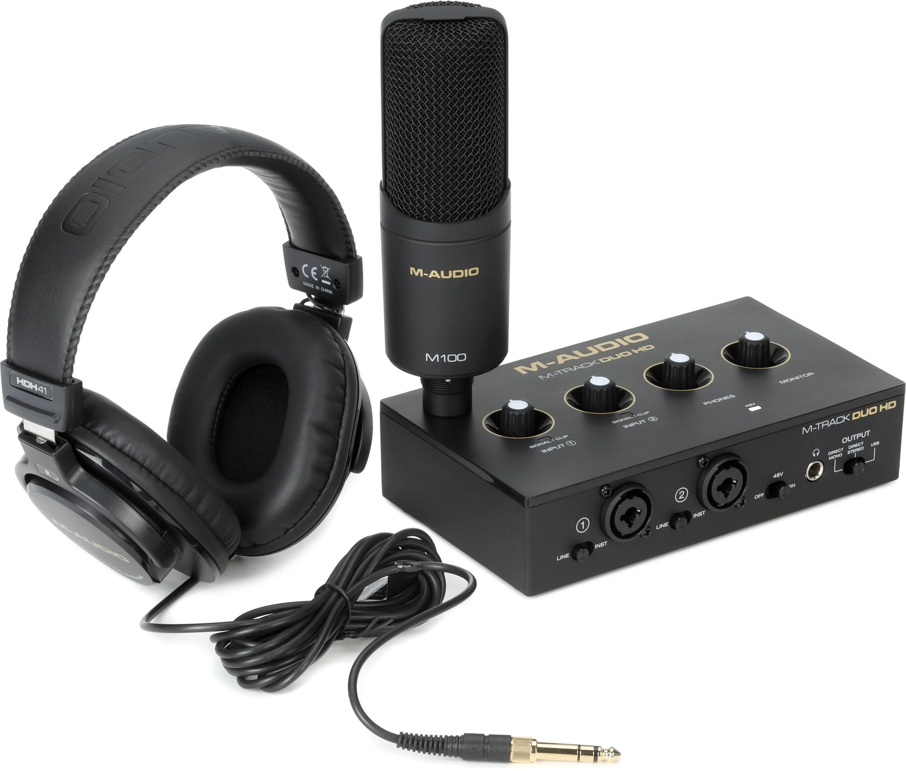 M-Audio M-Track Duo HD制作套装