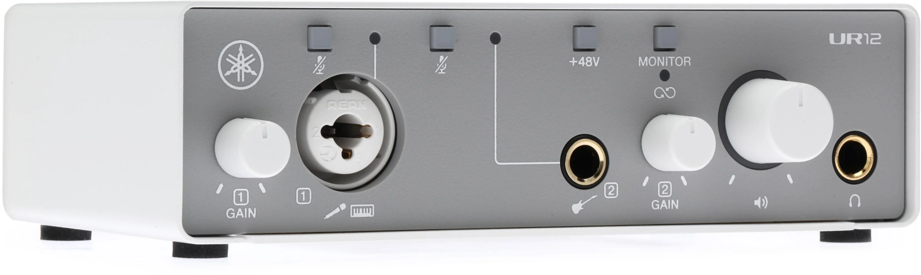 Yamaha UR12-MK3 USB-C音频接口 - 白色