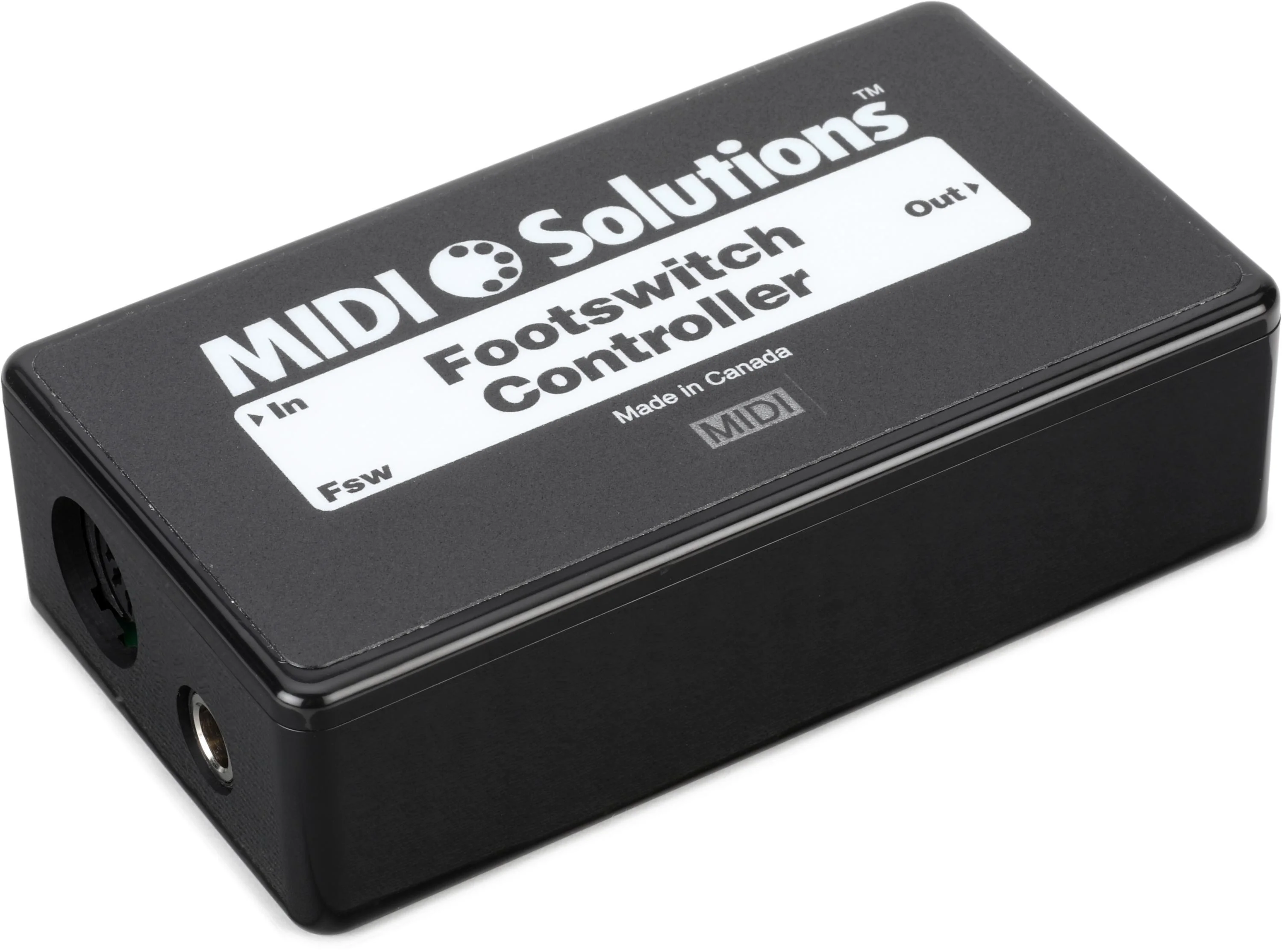 MIDI Solutions 脚踏开关控制器可编程MIDI接口
