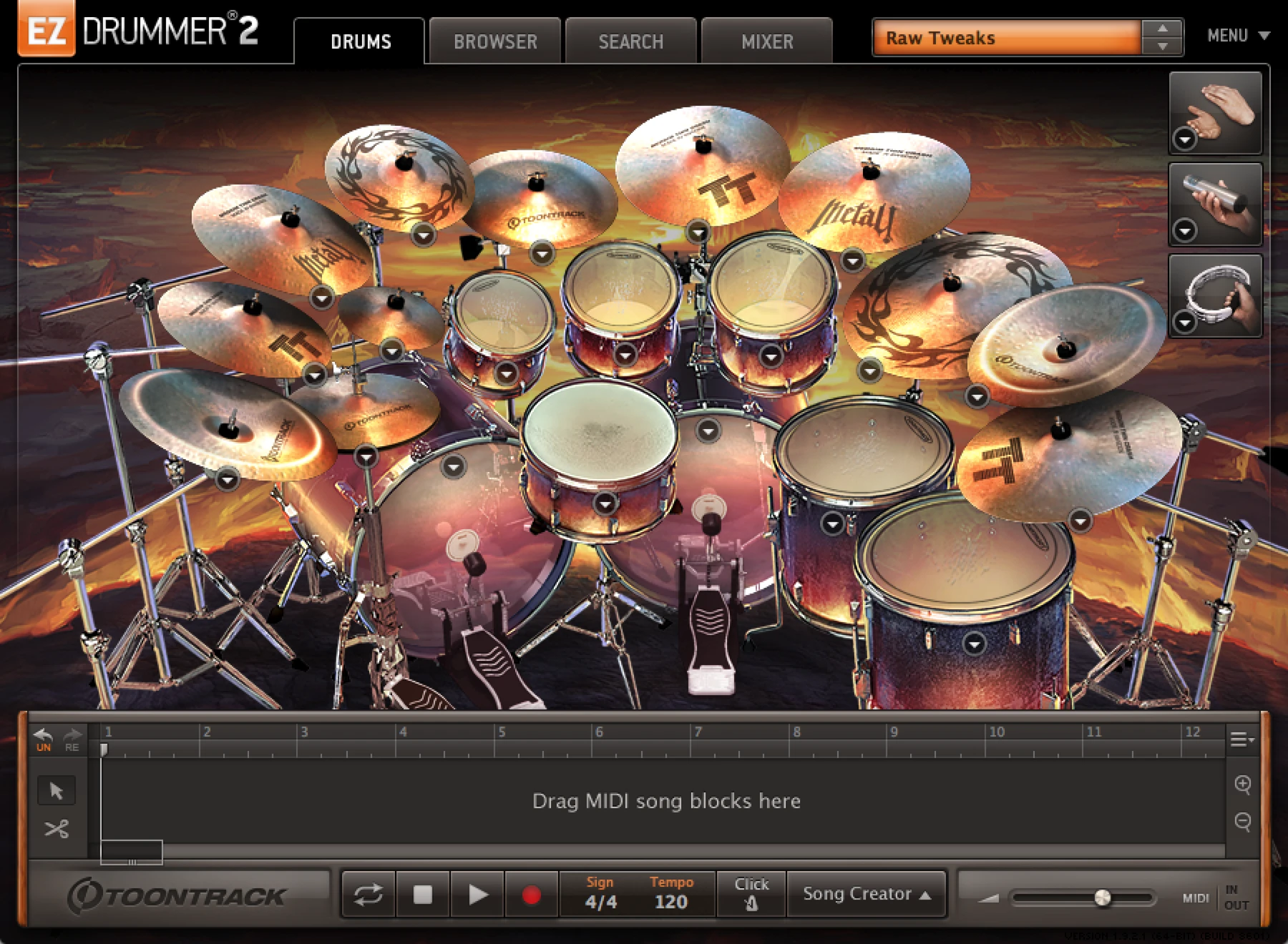 Toontrack Metal! EZX 音色扩展