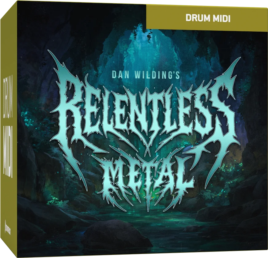 Toontrack Relentless Metal 鼓组 MIDI 包