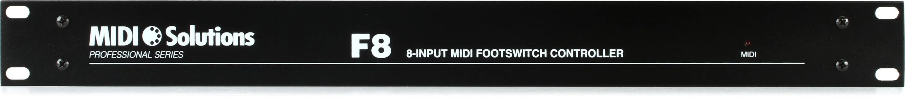 MIDI Solutions F8 8输入 MIDI 脚踏开关控制器