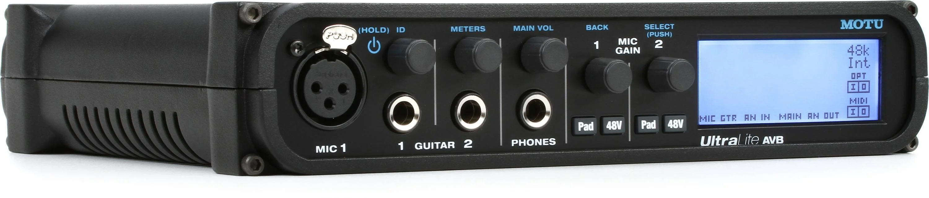 MOTU UltraLite AVB USB/AVB/iOS 接口