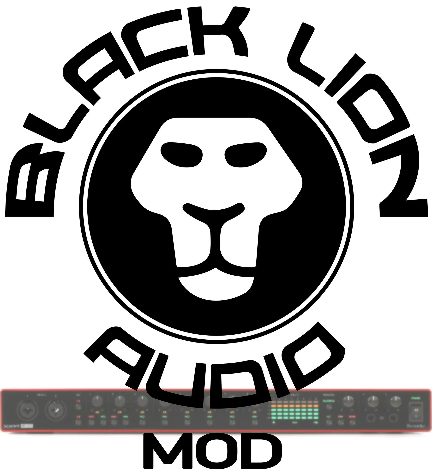 Black Lion Audio 适用于 Focusrite Scarlett 18i20 Gen 3 的标准改装