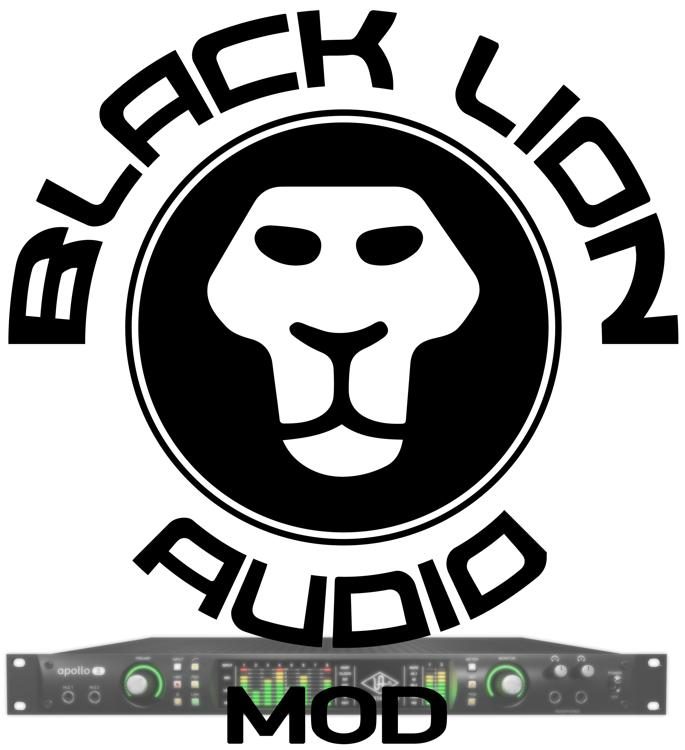 Black Lion Audio 适用于 UA Apollo 8（黑色）的高级改装