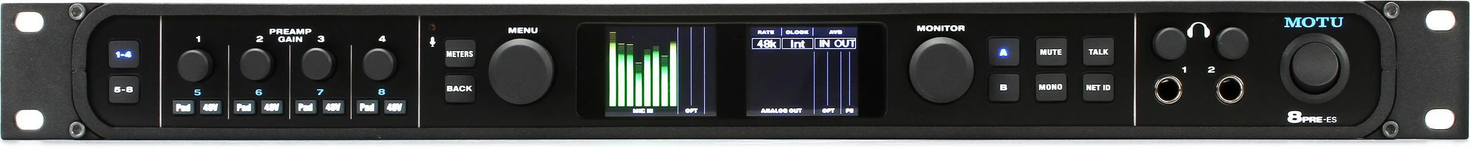 MOTU 8pre-es 24x28 Thunderbolt 音频接口