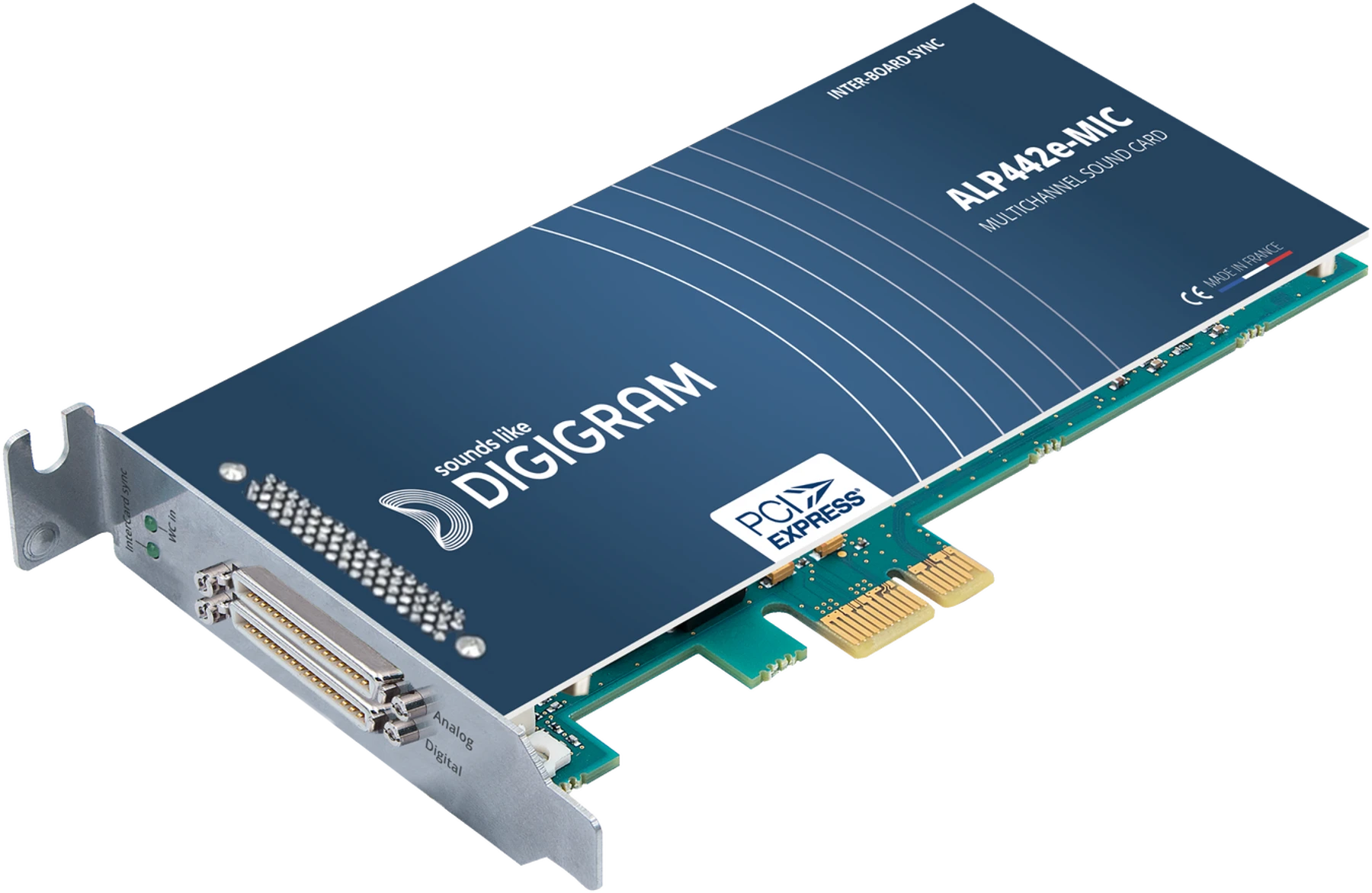 Digigram ALP442e-Mic PCIe声卡