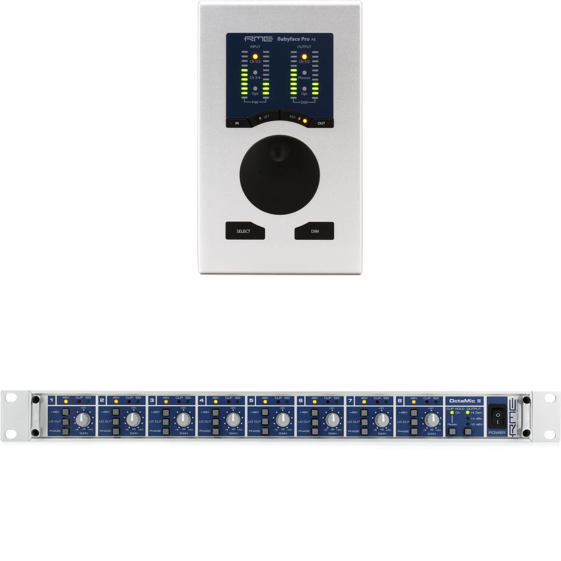 RME Babyface Pro FS 24通道 USB 音频接口与前级扩展套装