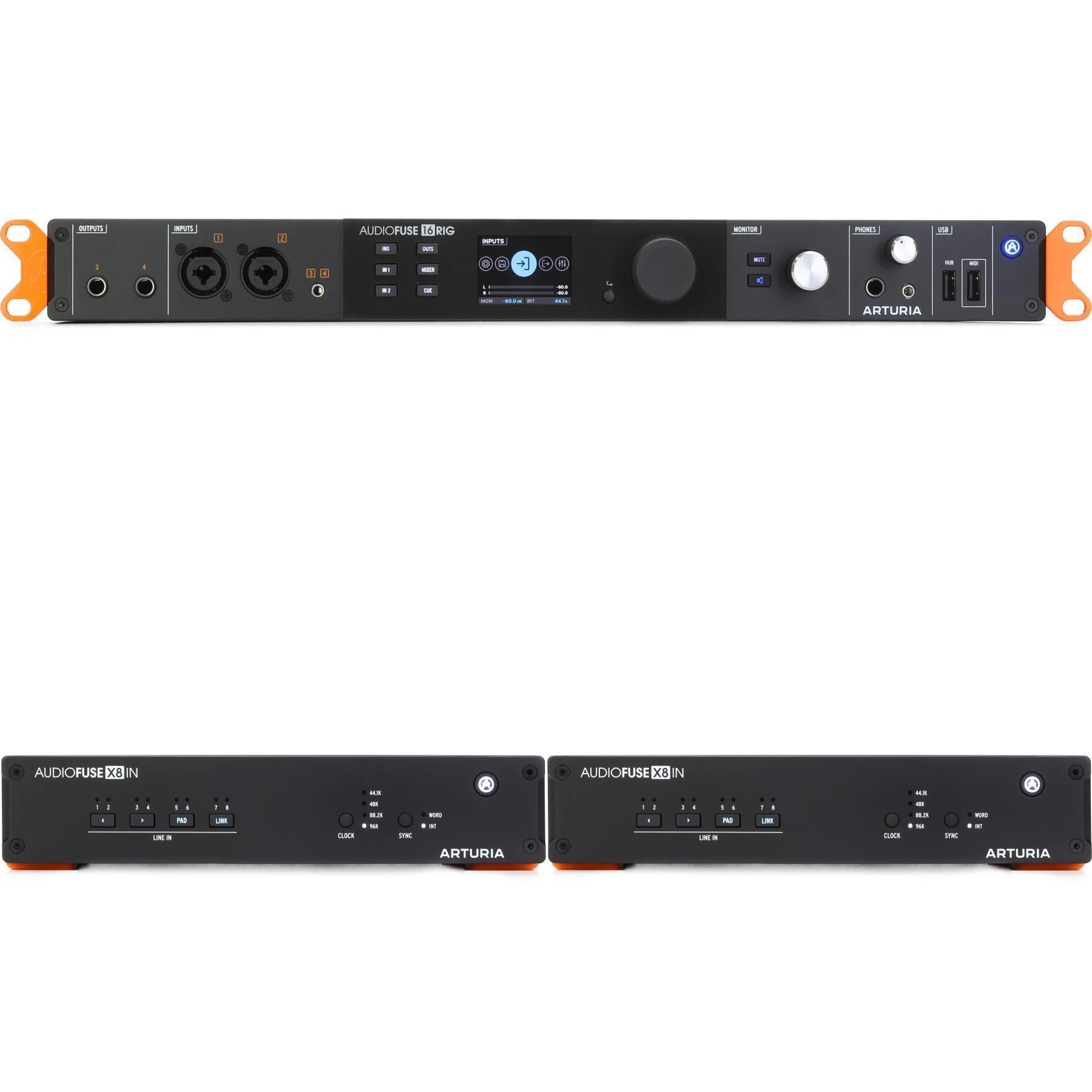 Arturia AudioFuse 16Rig USB 音频接口和16路输入扩展器
