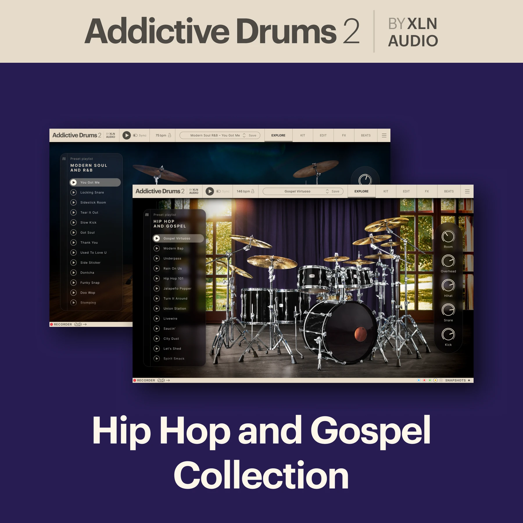 XLN Audio 嘻哈与福音合集扩展包