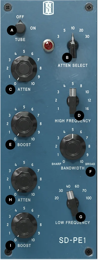 Slate Digital SD-PE1 无源均衡器插件