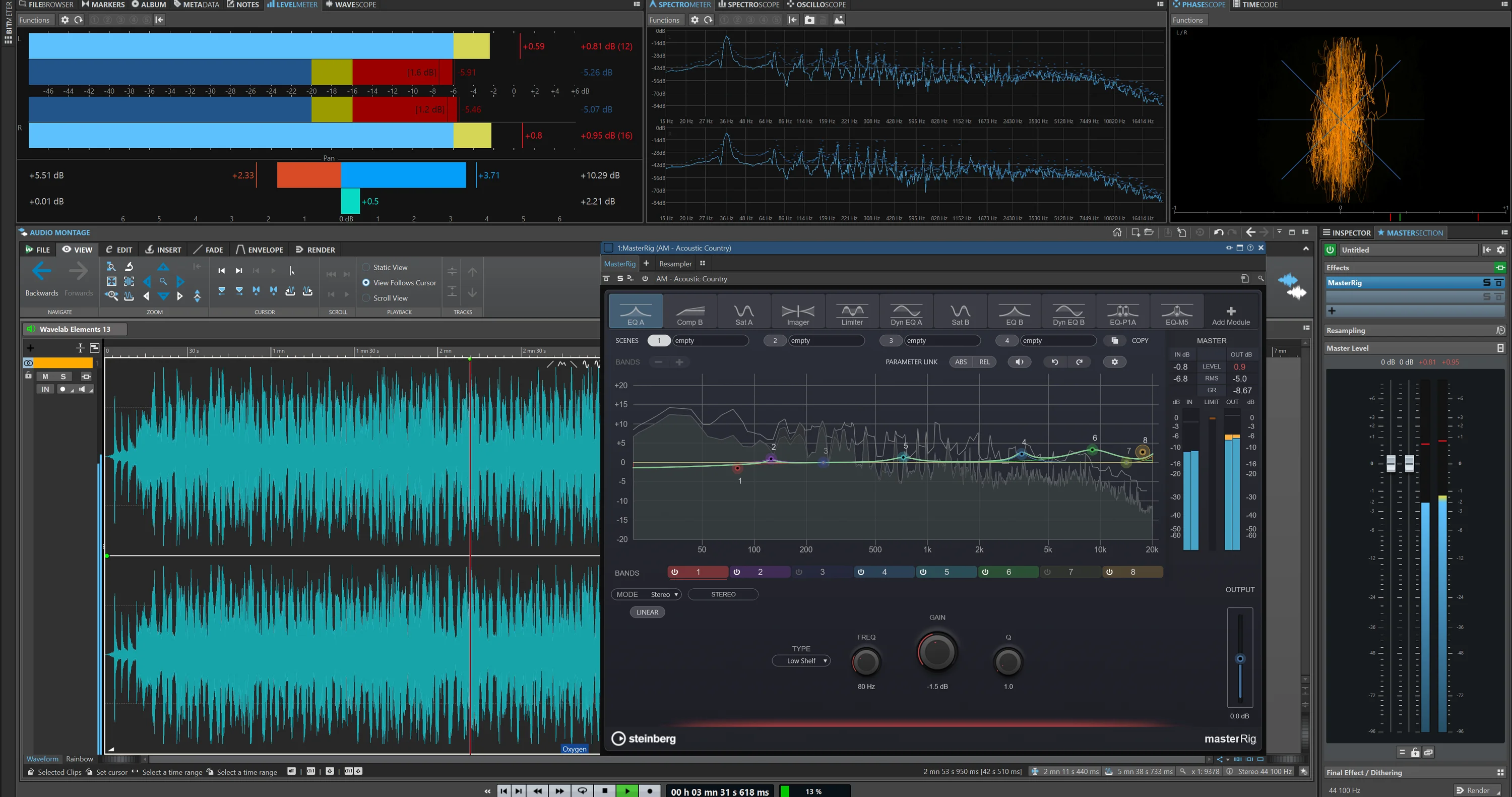 Steinberg WaveLab Elements 13 母带制作软件