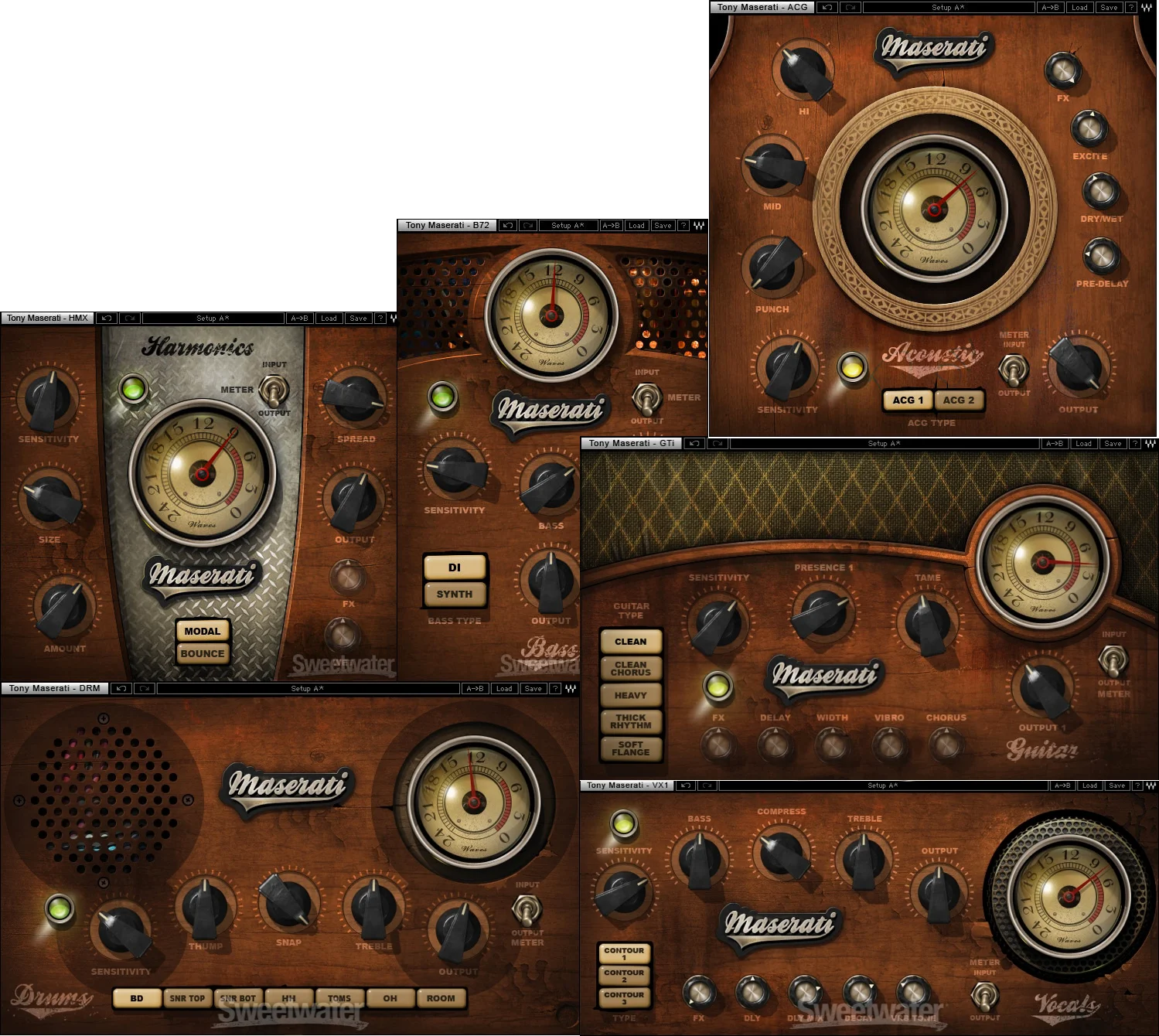 Waves Tony Maserati Signature Series 插件套装