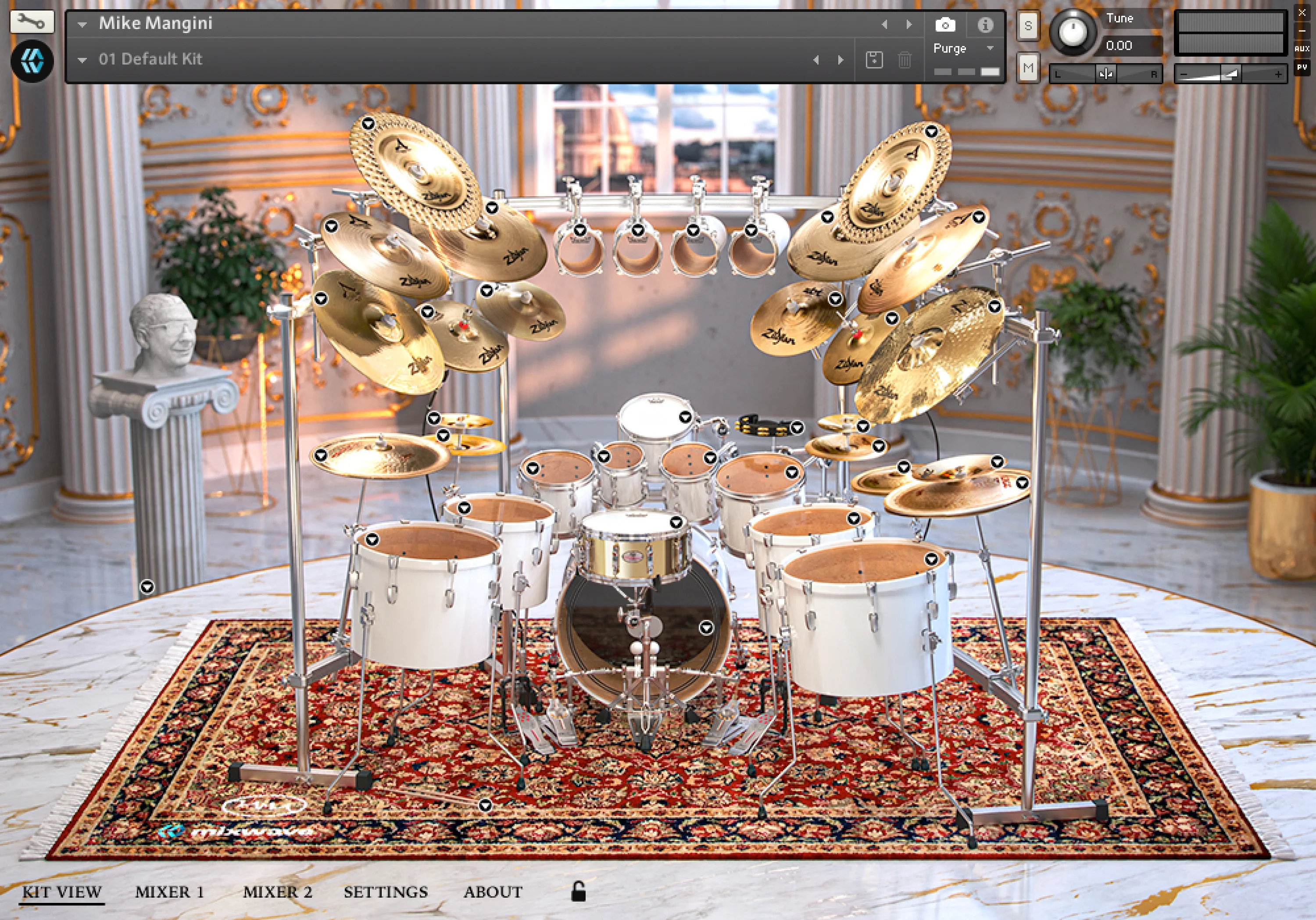 MixWave Mike Mangini 鼓音色库
