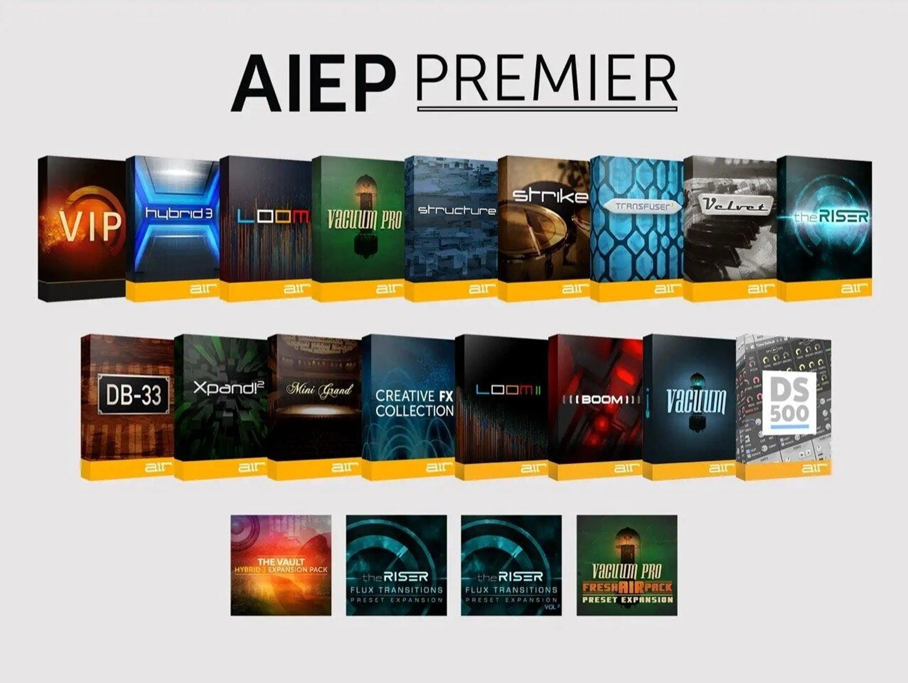 AIR AIEP3 Premier Instrument Pack 3.0 虚拟乐器插件套装