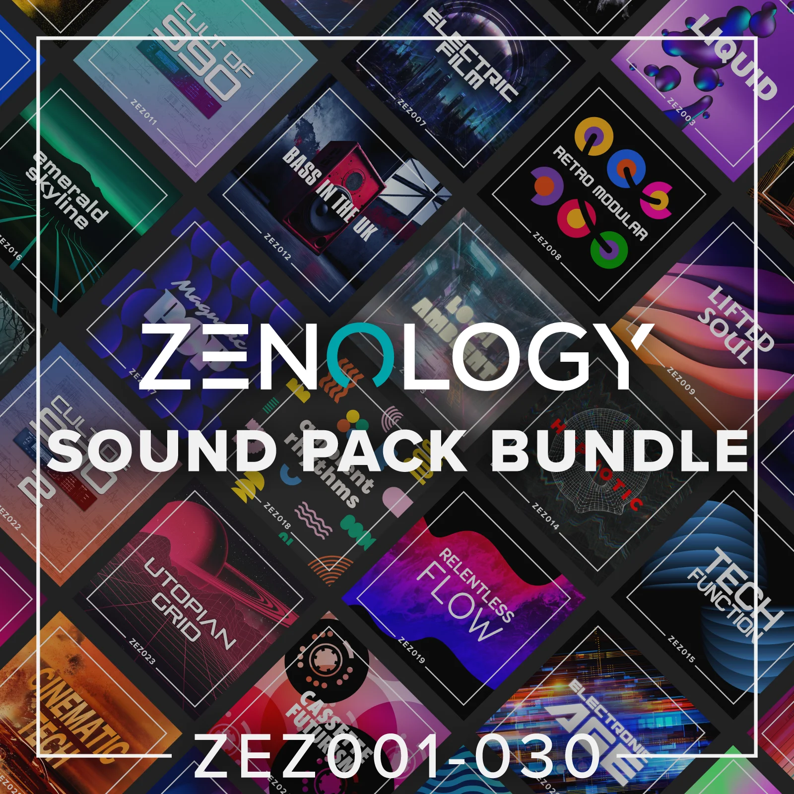 Roland ZEZ001-30 音色包套装，适用于 ZEN-Core 硬件和 Zenology Pro 软件合成器