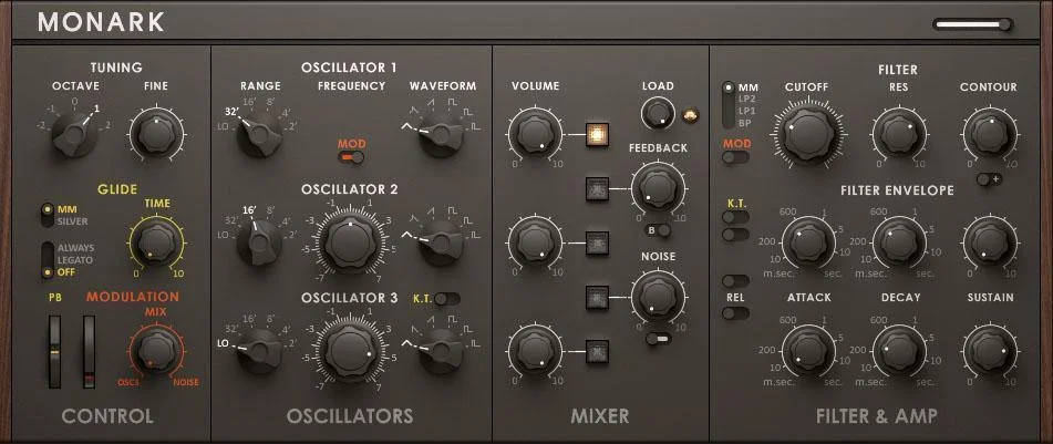 Native Instruments Monark 单音合成器插件