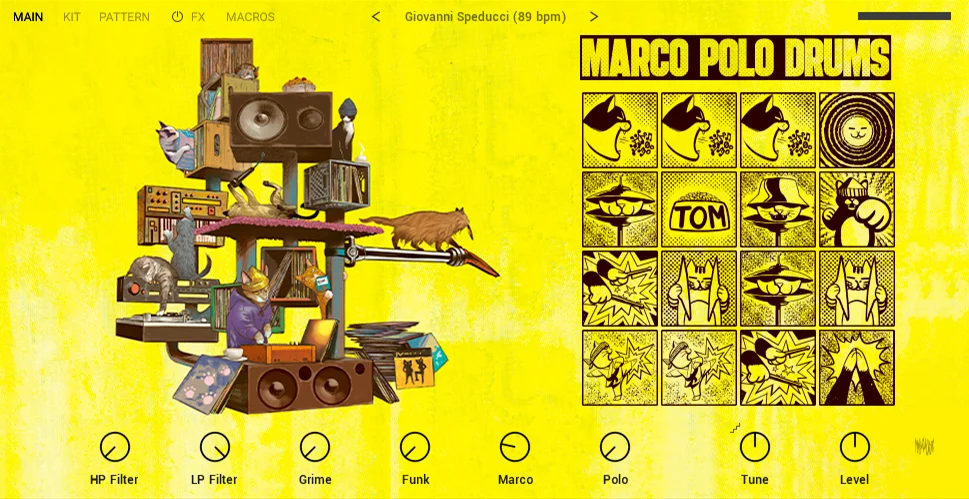 Native Instruments Marco Polo Drums 虚拟乐器插件
