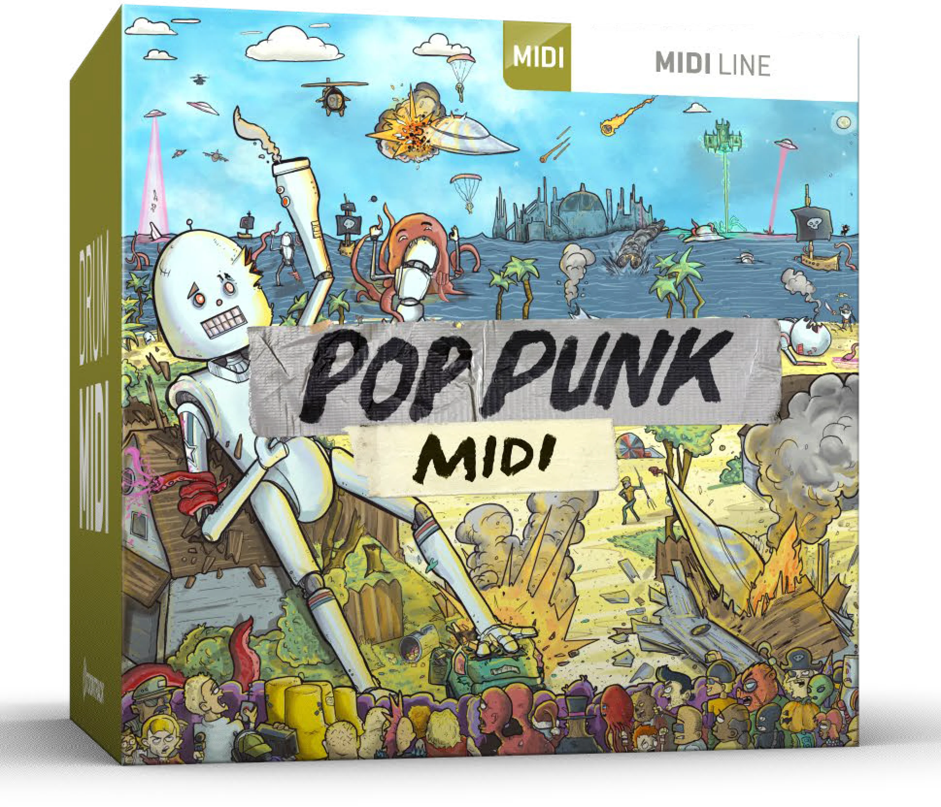 Toontrack Pop Punk 鼓 MIDI 包