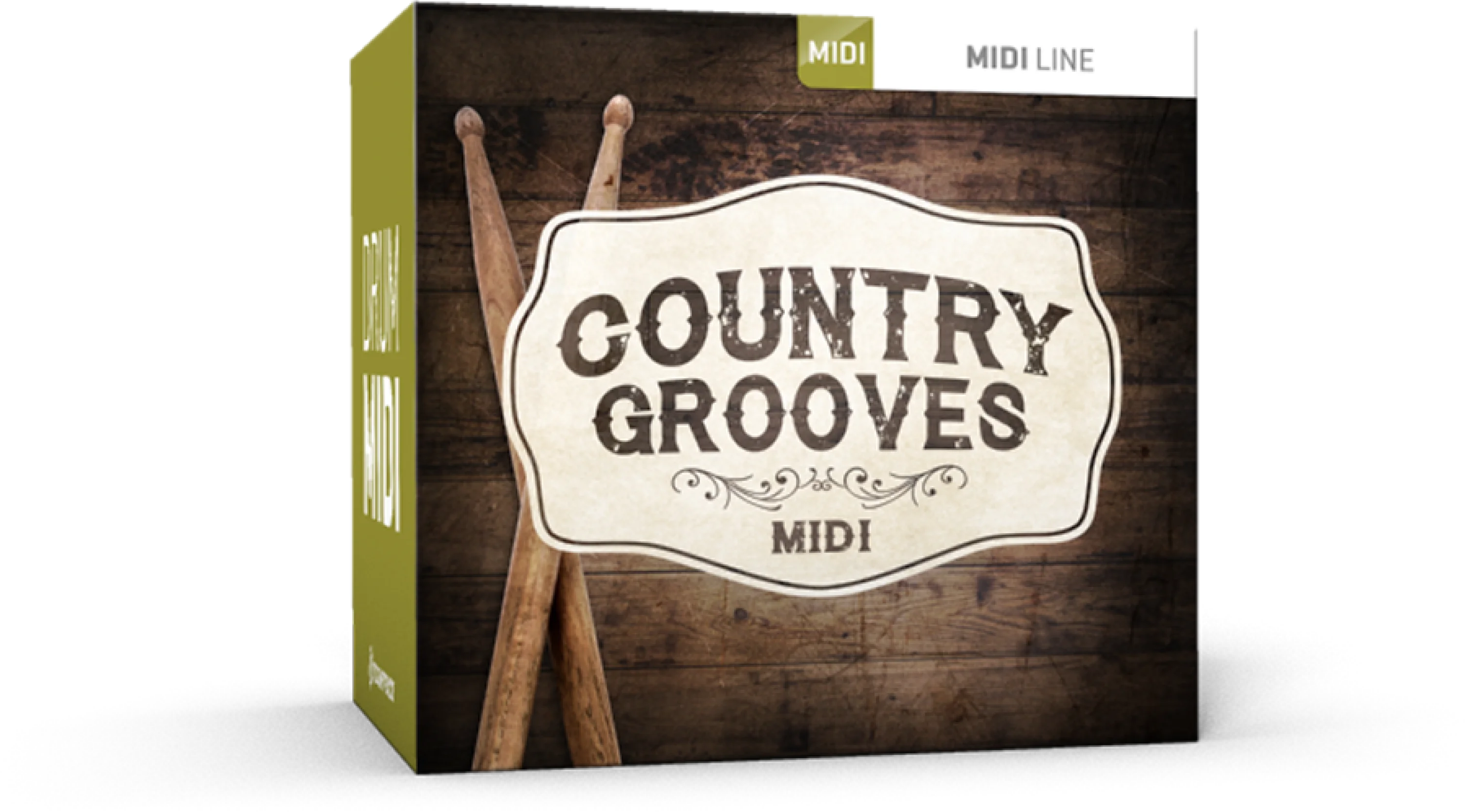 Toontrack Country Grooves 鼓 MIDI 包